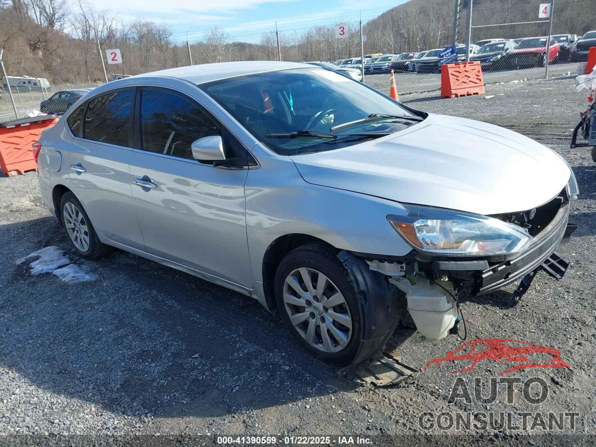 NISSAN SENTRA 2017 - 3N1AB7APXHY360206