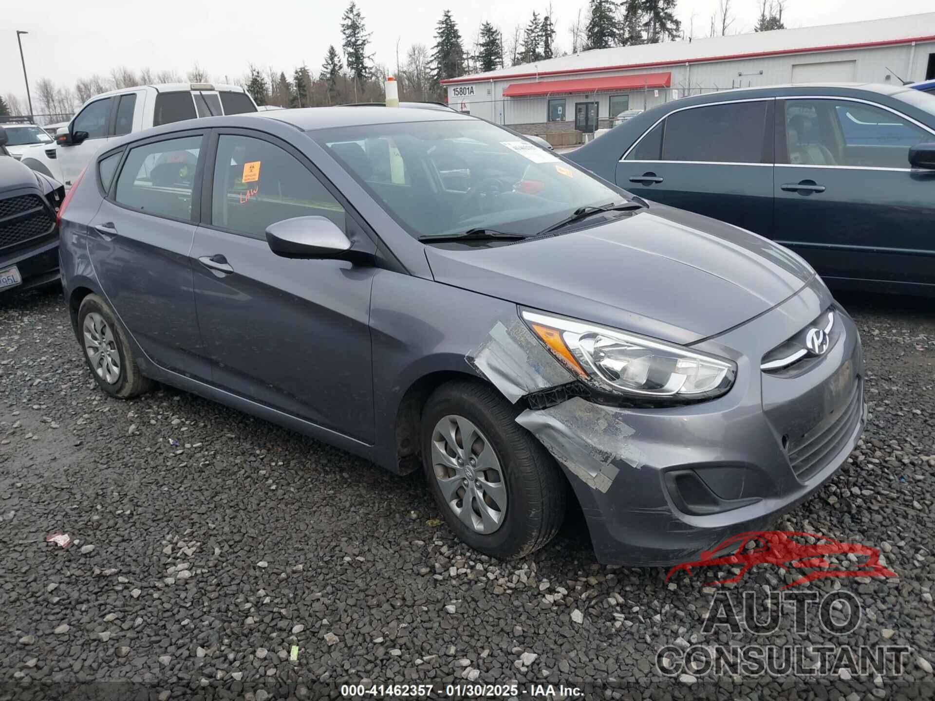 HYUNDAI ACCENT 2016 - KMHCT5AE1GU265522