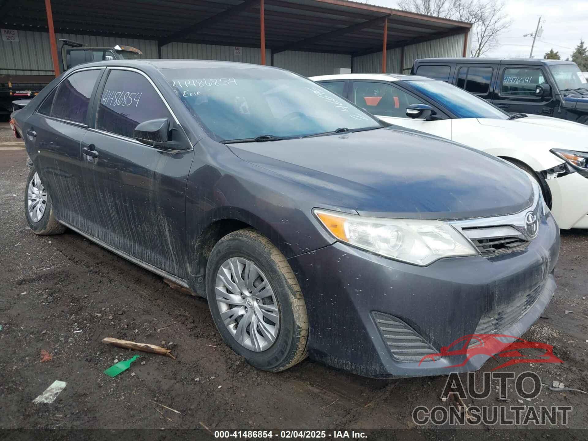 TOYOTA CAMRY 2012 - 4T4BF1FK0CR246695