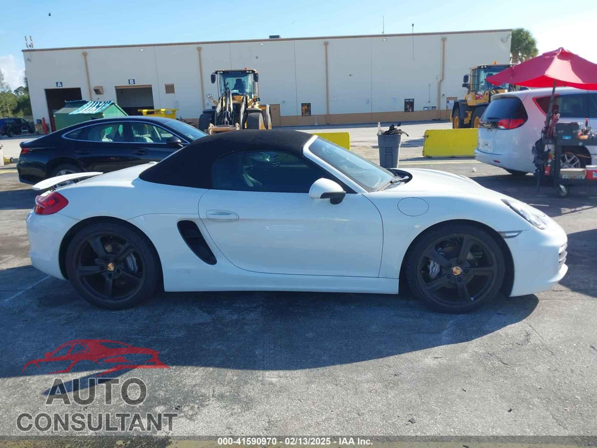 PORSCHE BOXSTER 2015 - WP0CA2A84FS120231