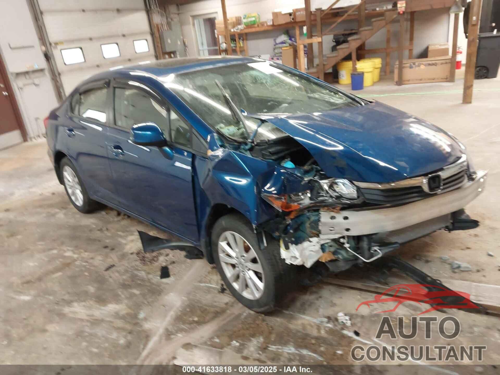 HONDA CIVIC 2012 - 19XFB2F95CE024067