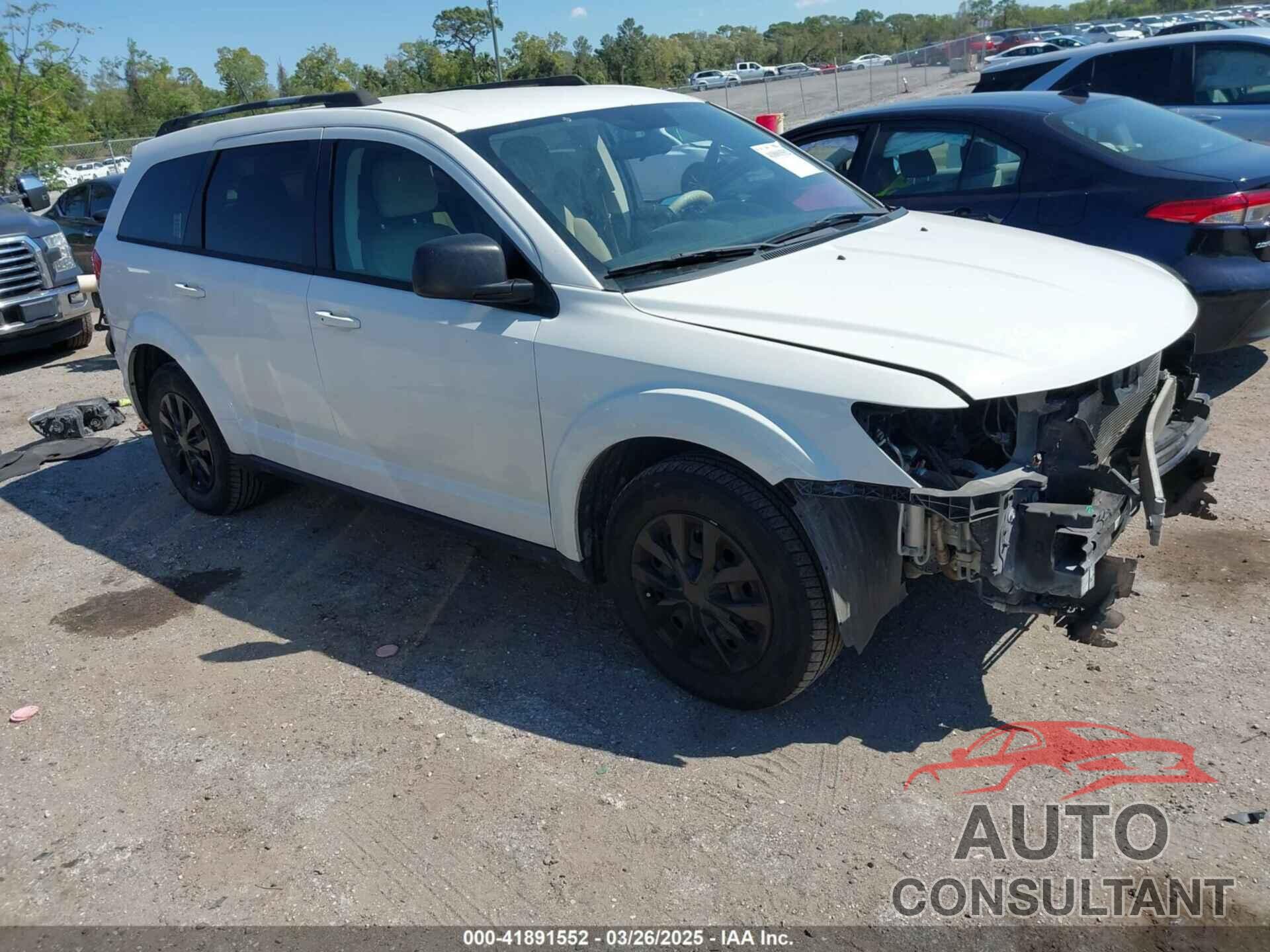 DODGE JOURNEY 2017 - 3C4PDCAB5HT569154