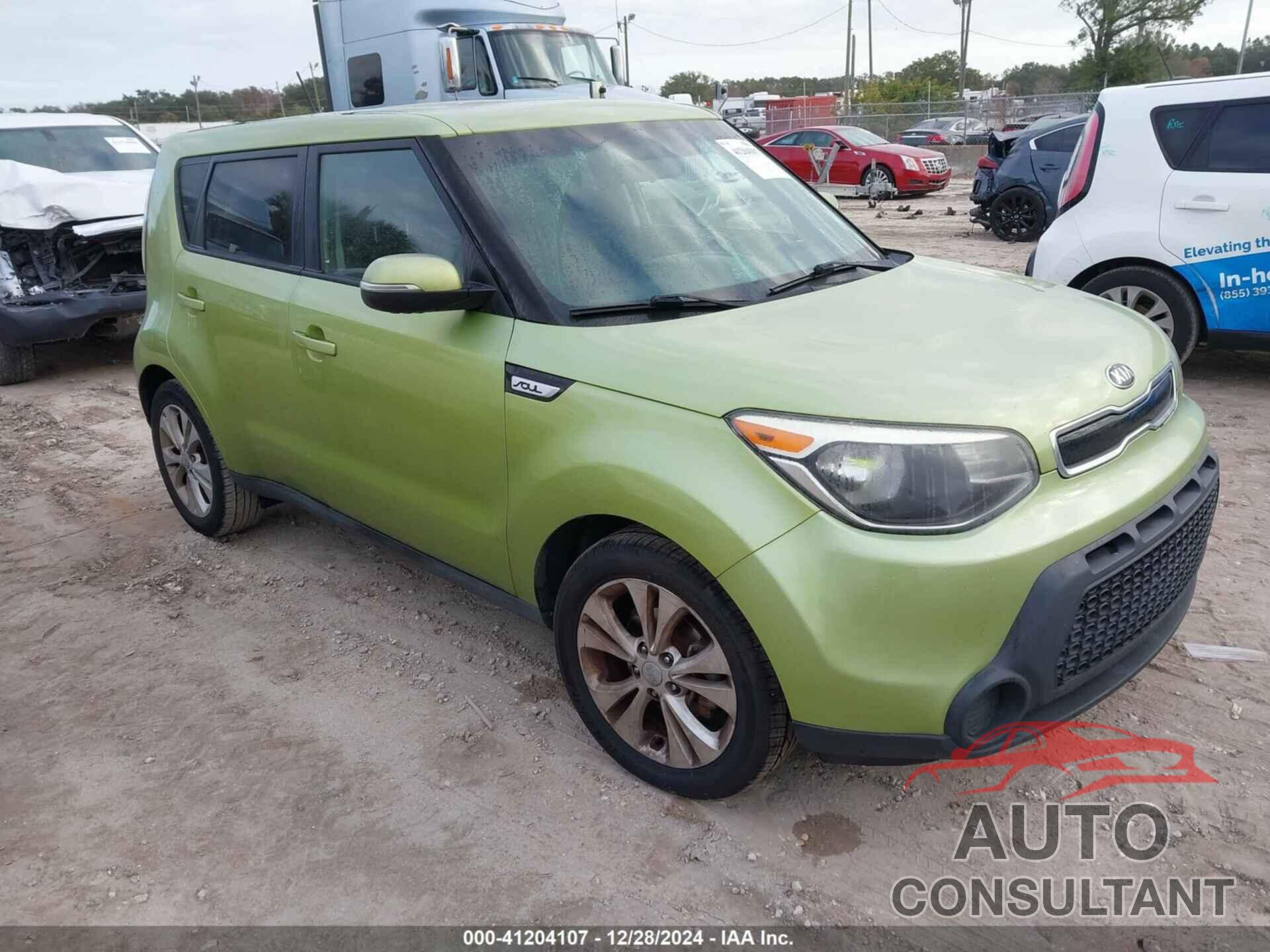 KIA SOUL 2014 - KNDJP3A51E7709031