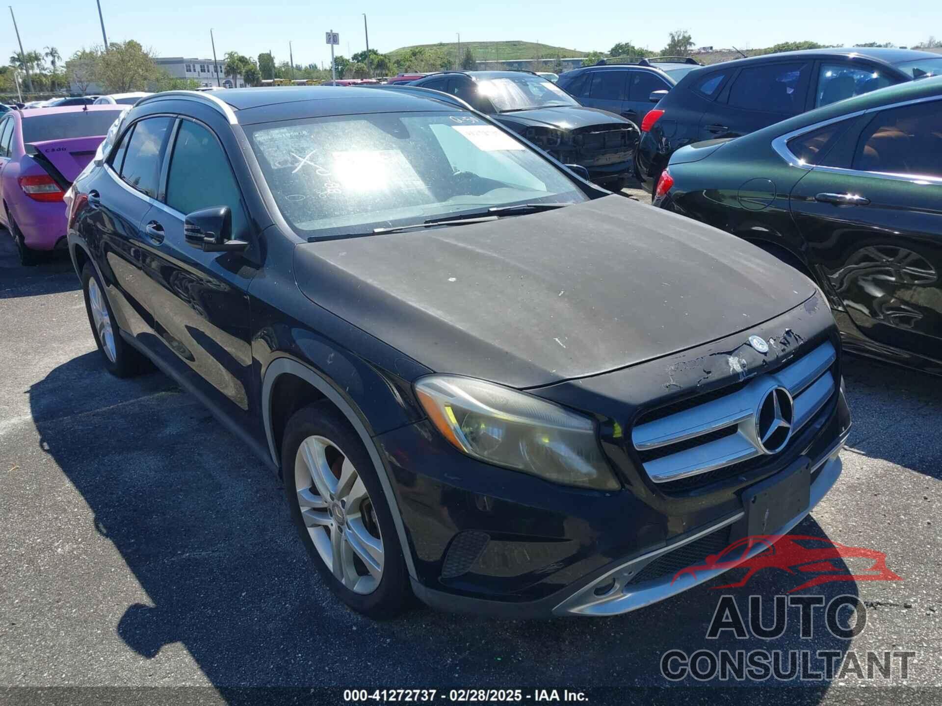 MERCEDES-BENZ GLA 250 2016 - WDCTG4EB8GJ207969
