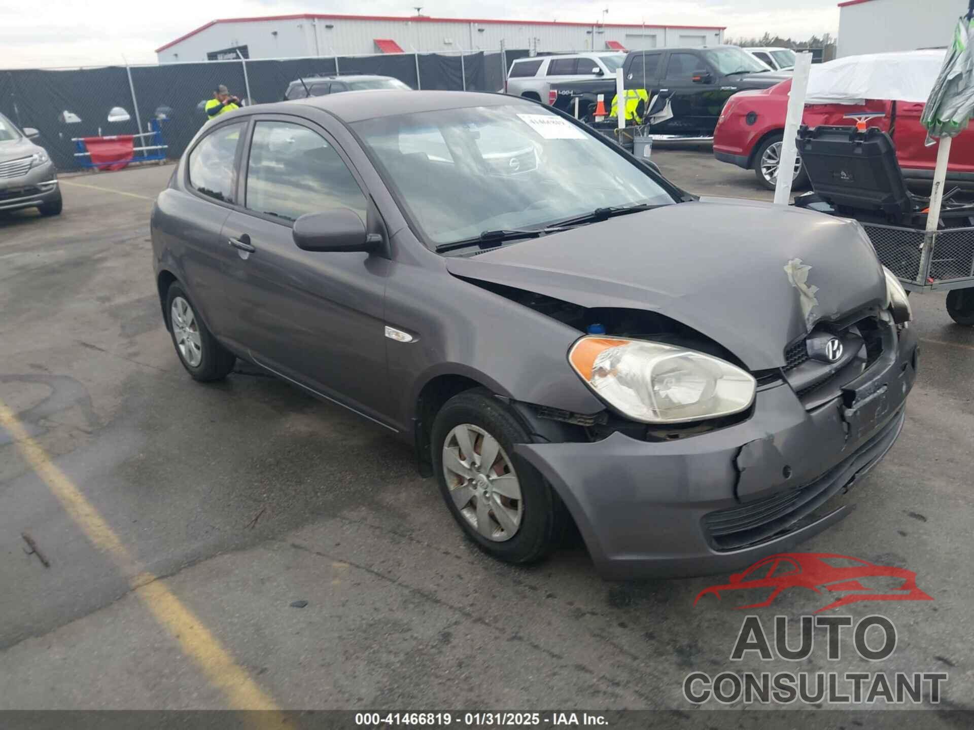 HYUNDAI ACCENT 2010 - KMHCM3AC1AU158686