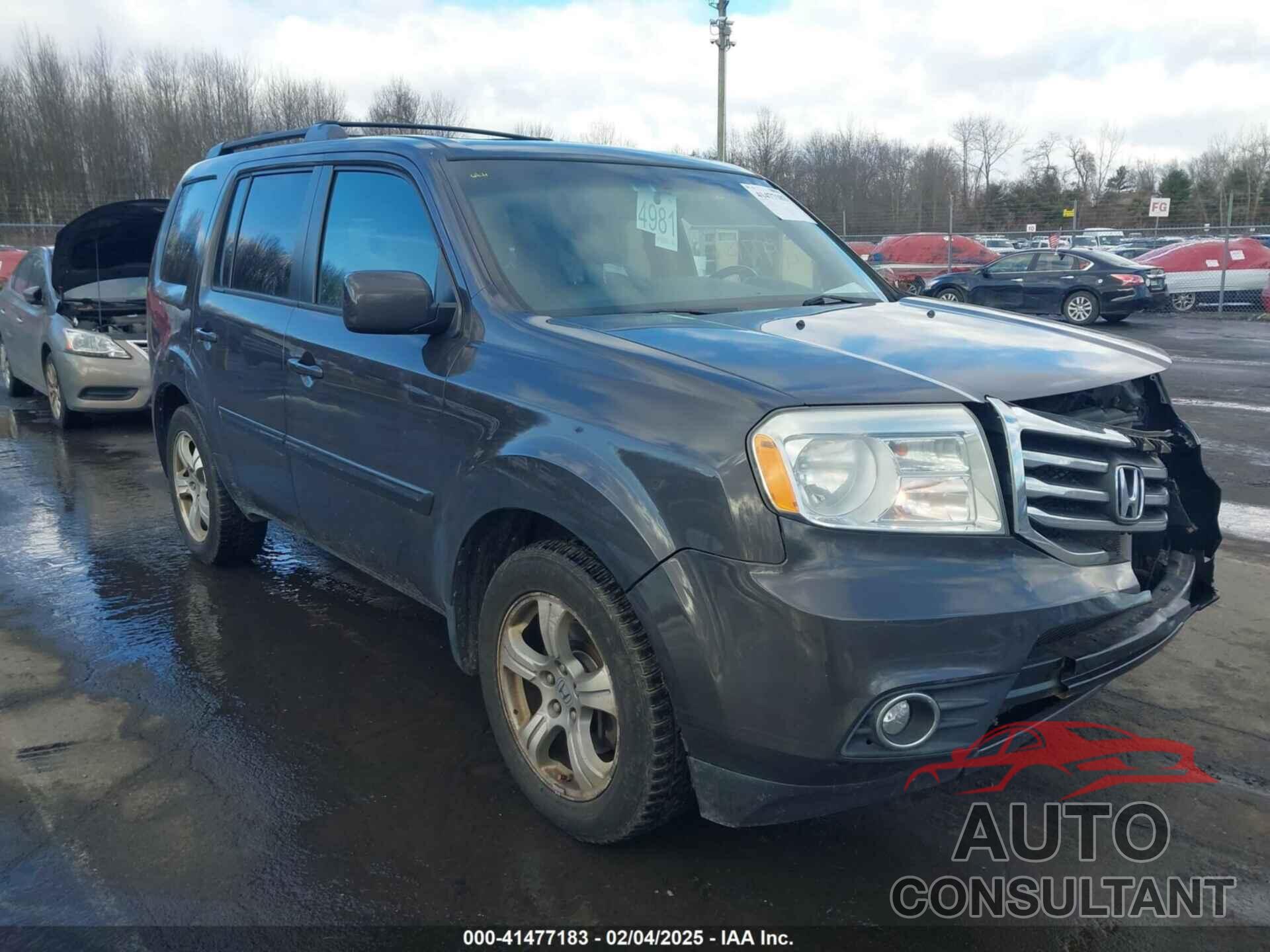 HONDA PILOT 2013 - 5FNYF4H59DB080950