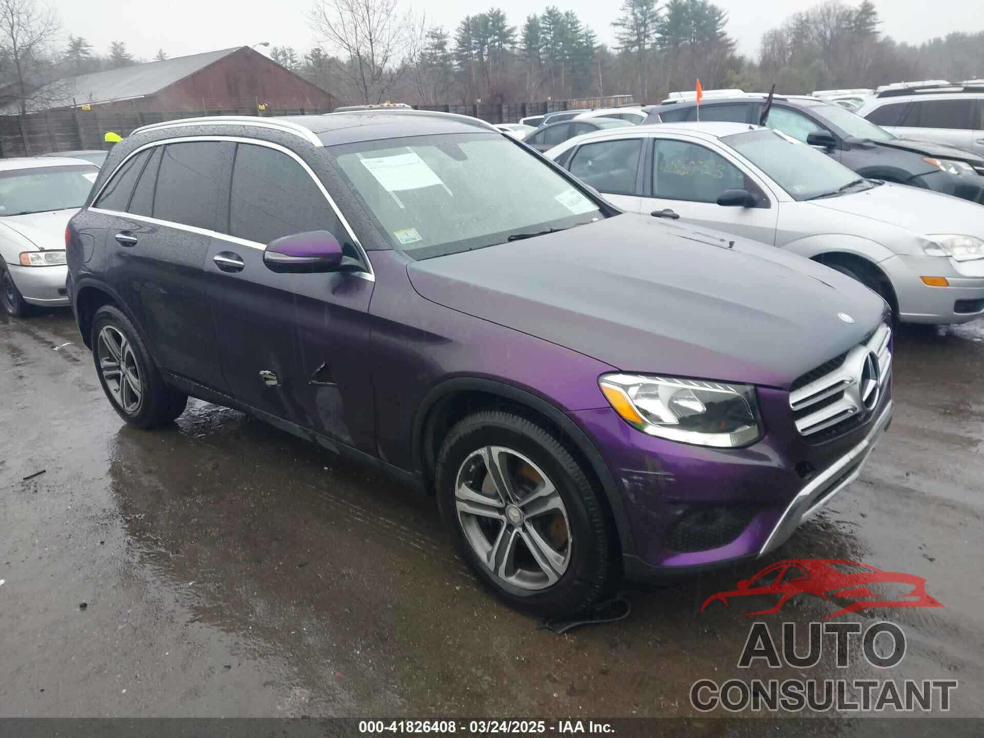 MERCEDES-BENZ GLC 300 2016 - WDC0G4KB9GF021528