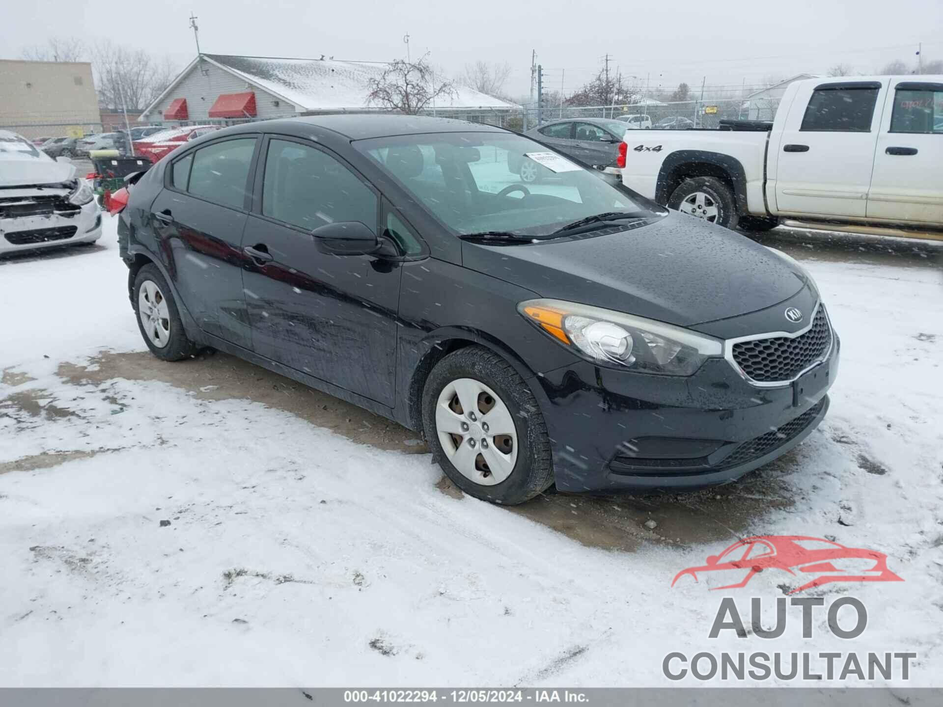 KIA FORTE 2016 - KNAFK4A63G5509394