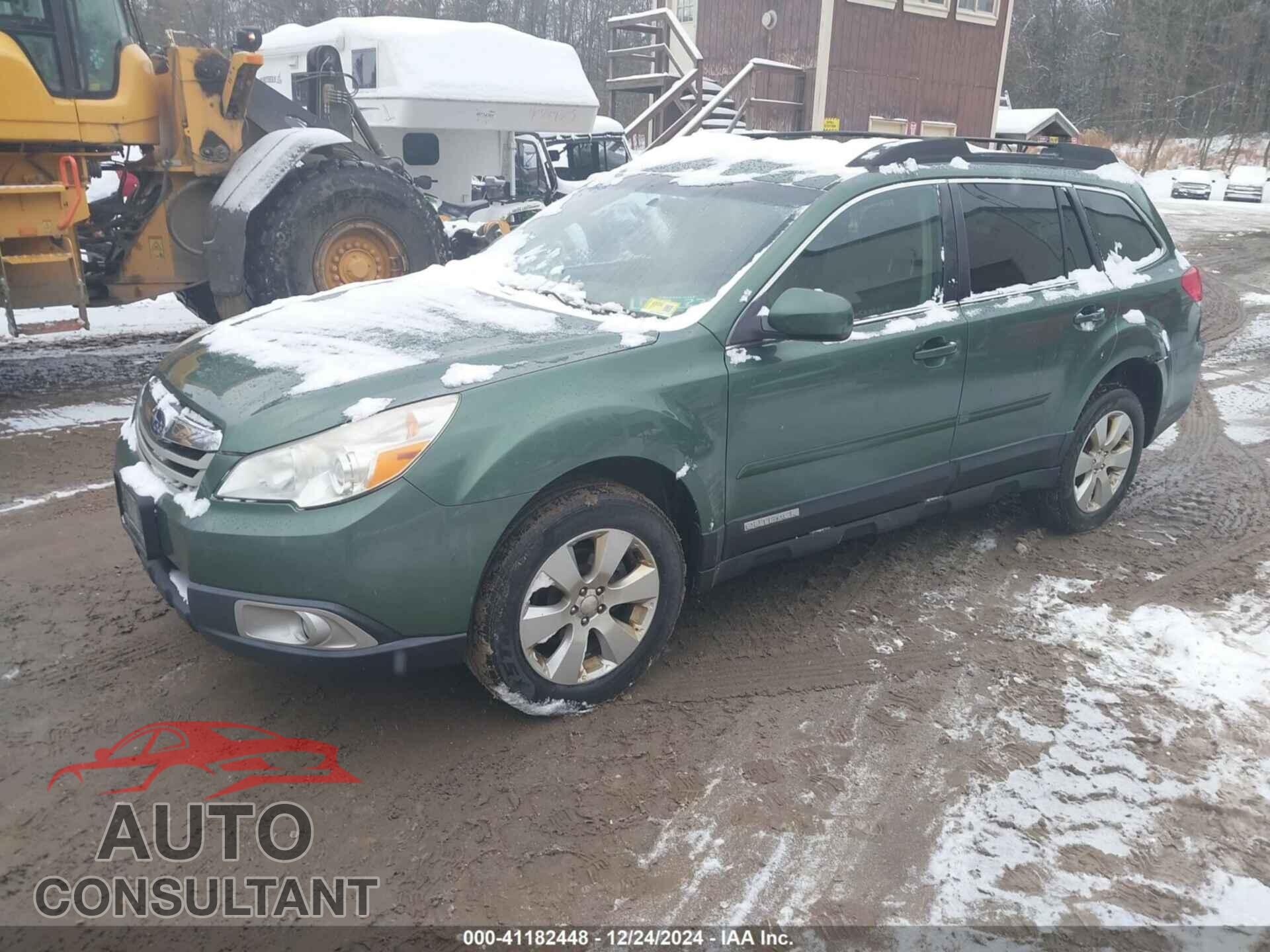 SUBARU OUTBACK 2011 - 4S4BRBCC4B3430885