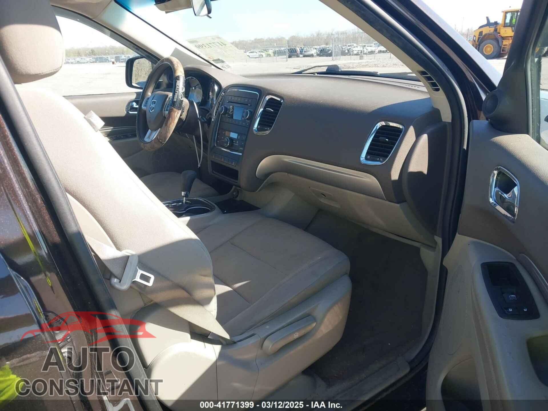 DODGE DURANGO 2012 - 1C4RDHAG0CC196871