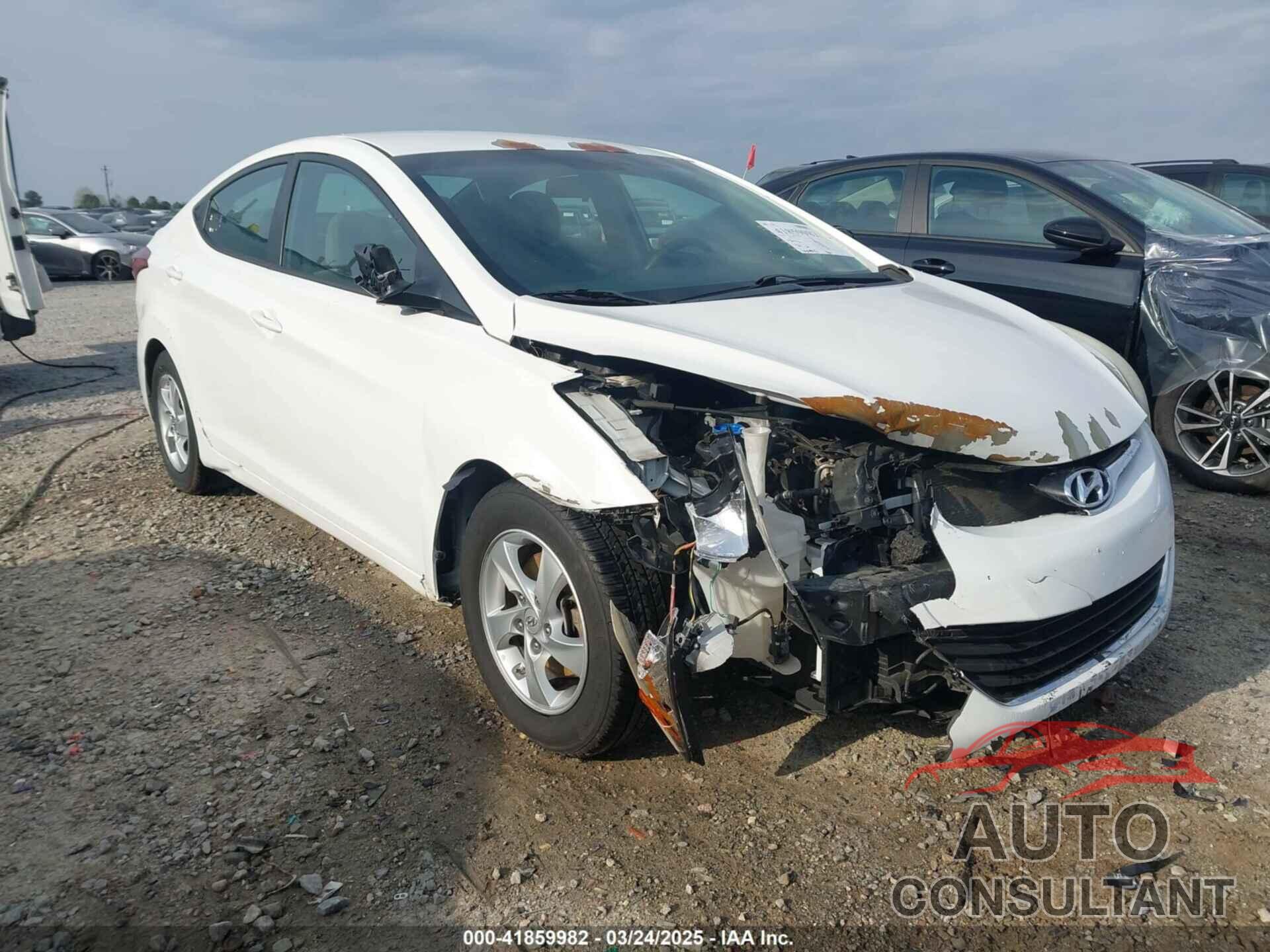 HYUNDAI ELANTRA 2014 - 5NPDH4AE7EH522940