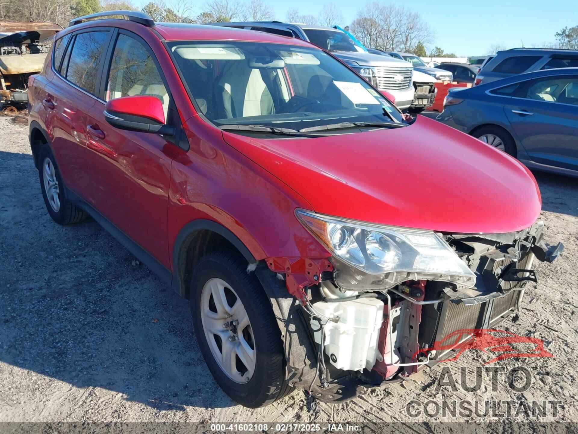 TOYOTA RAV4 2015 - JTMWFREV3FJ049925
