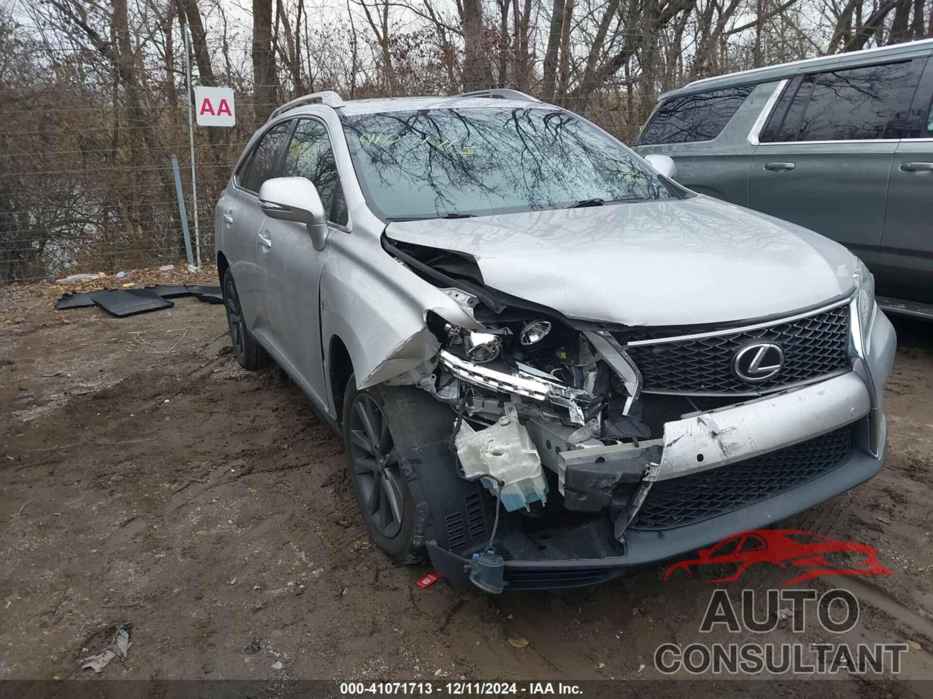 LEXUS RX 350 2013 - 2T2BK1BA8DC173190