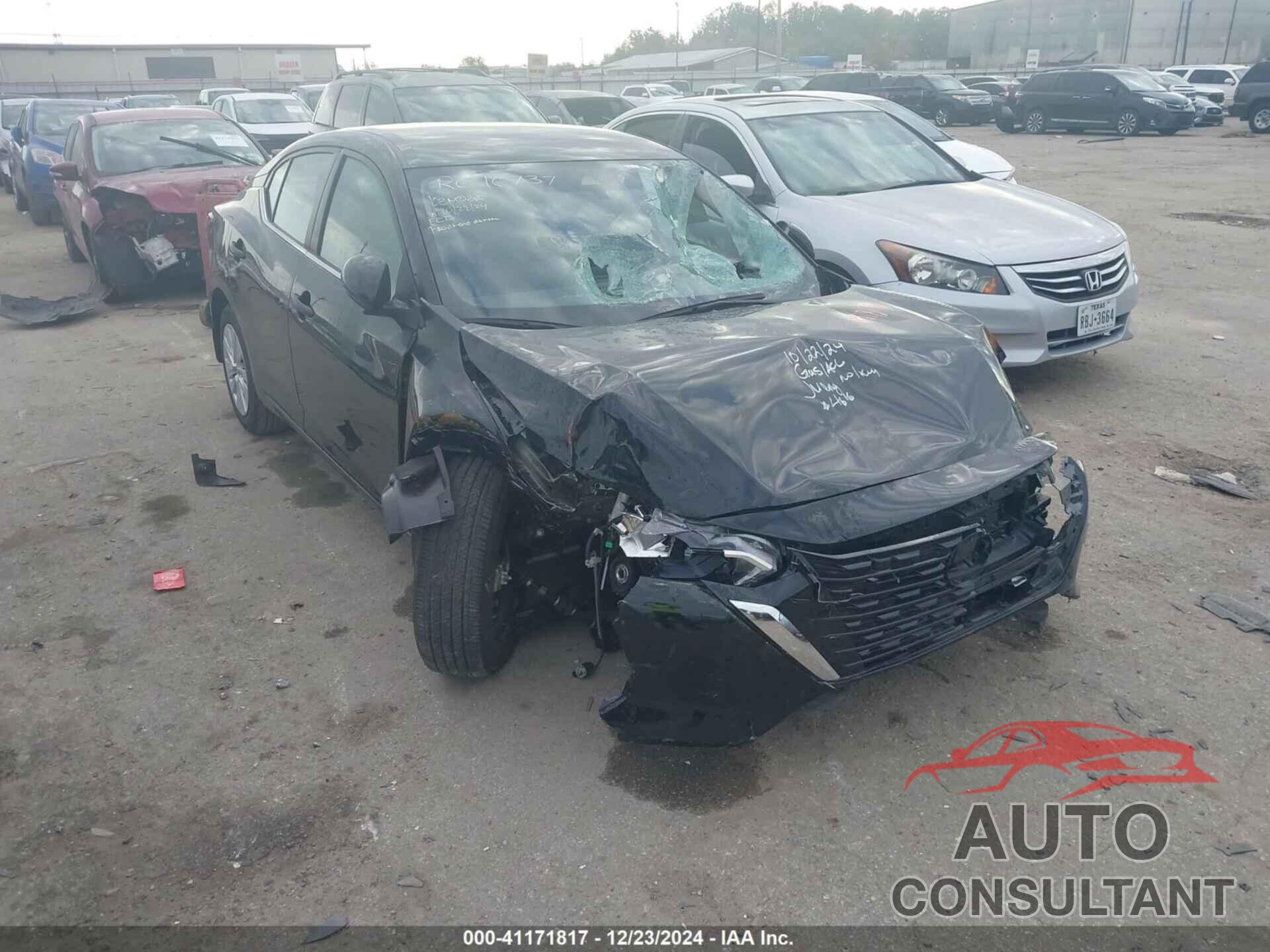 NISSAN SENTRA 2024 - 3N1AB8BV6RY214616