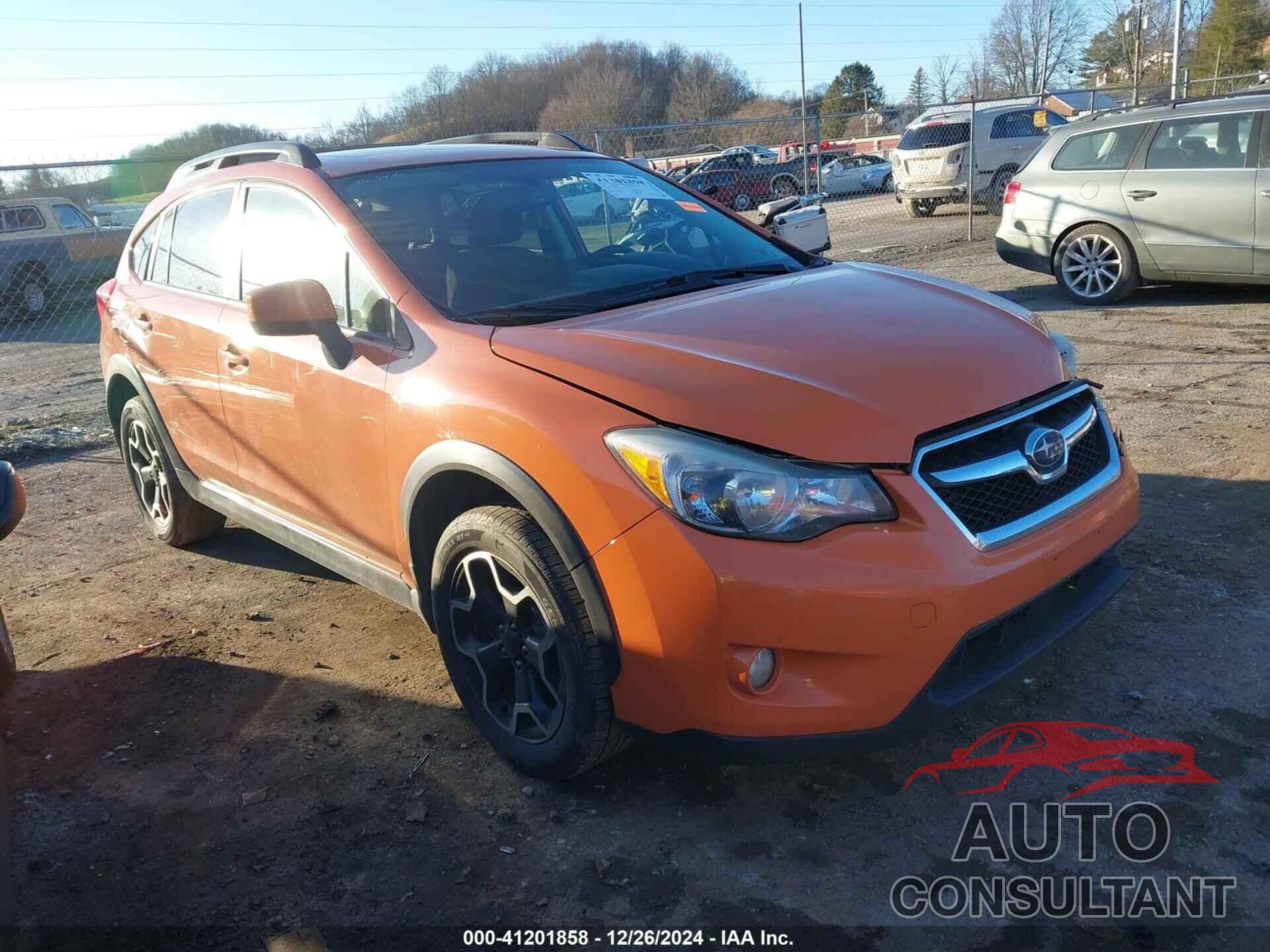 SUBARU XV CROSSTREK 2015 - JF2GPADC5F8289165