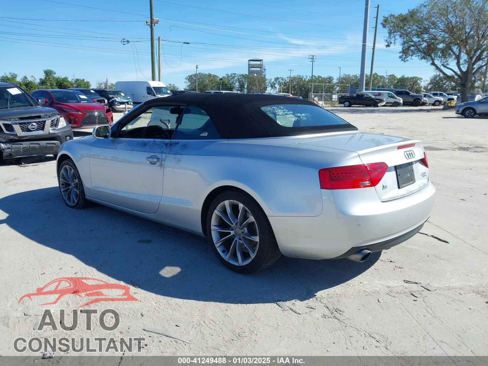 AUDI A5 2013 - WAULFAFH1DN001095