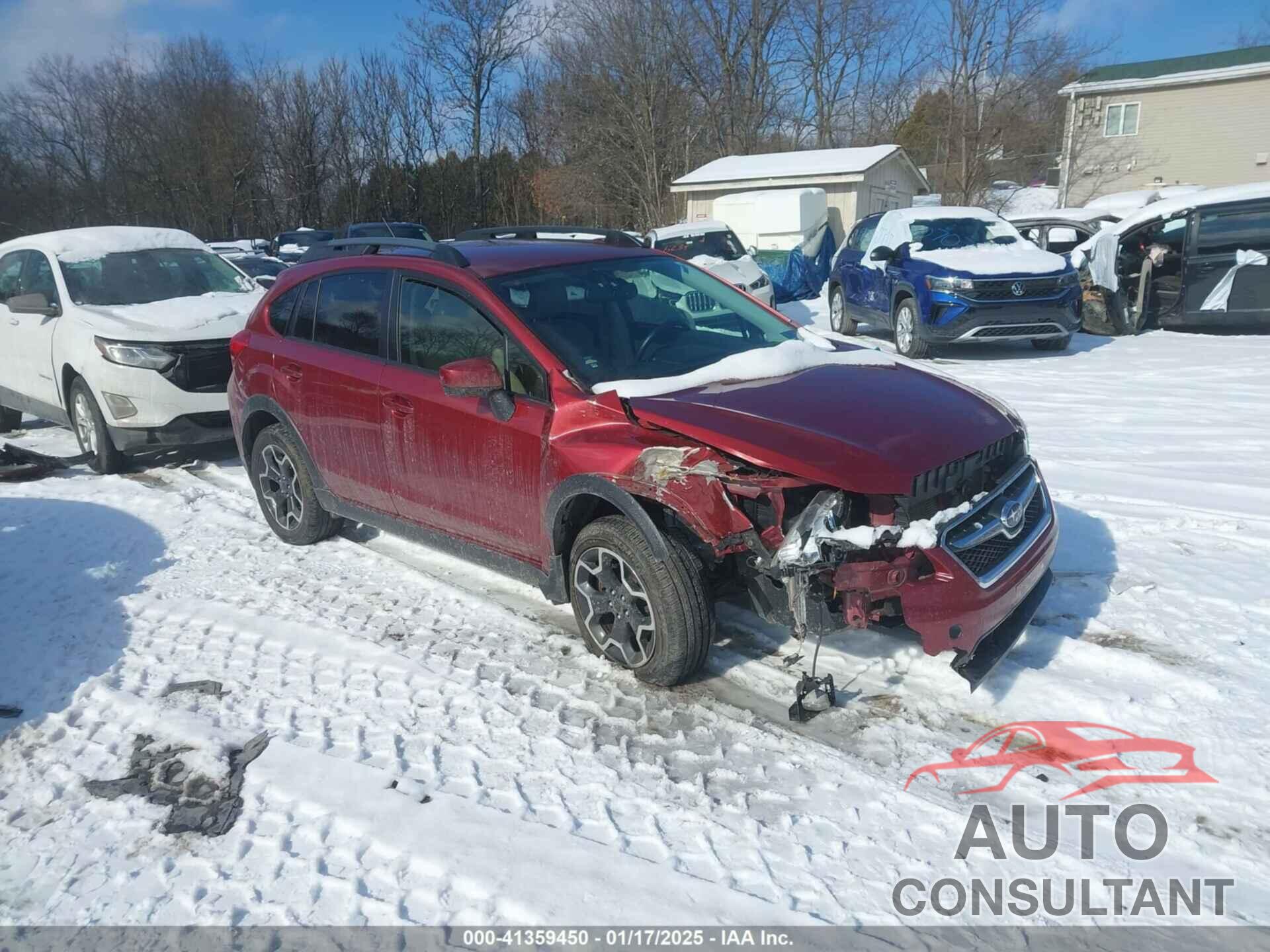 SUBARU XV CROSSTREK 2015 - JF2GPACC6F8220115