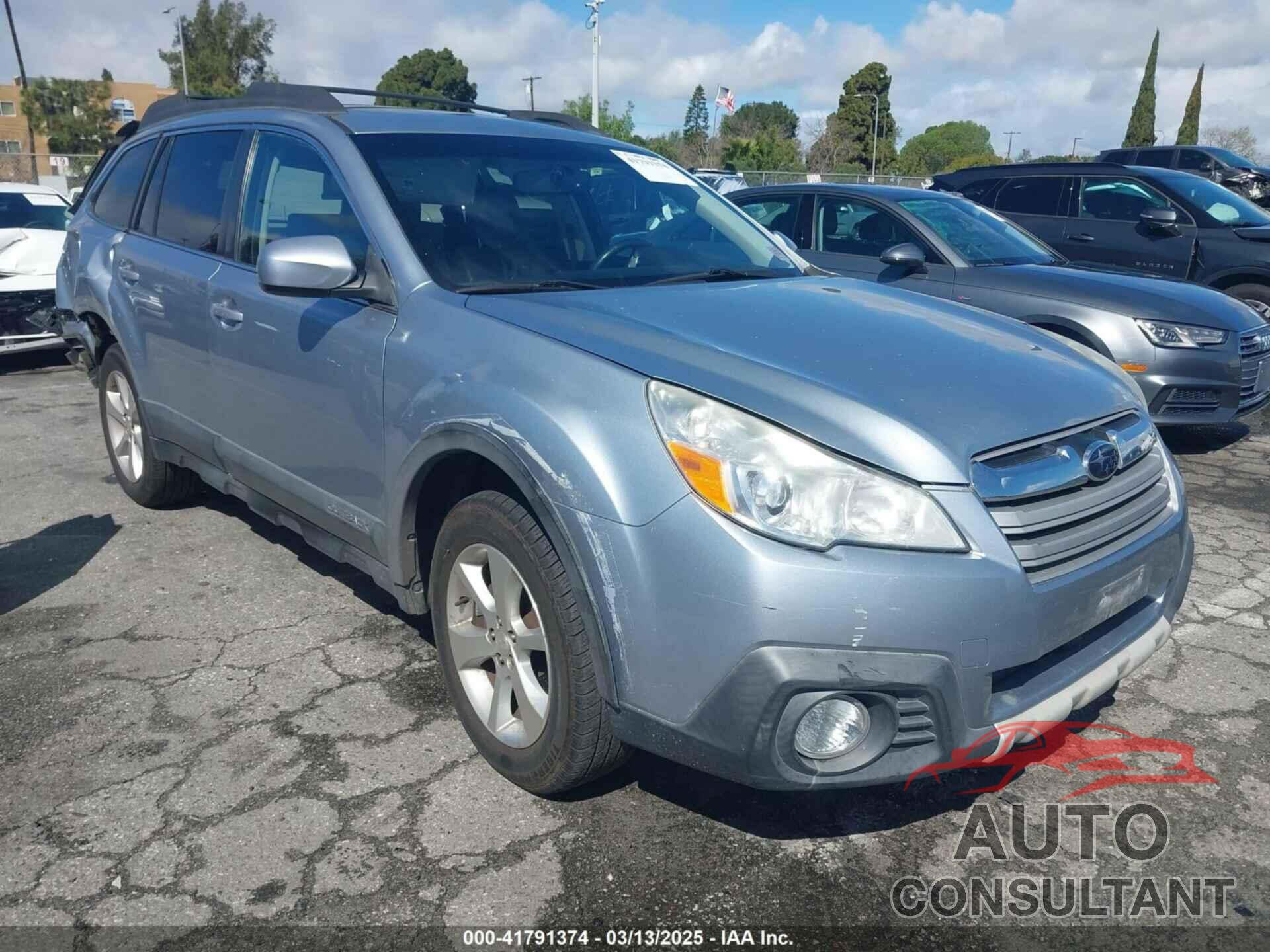 SUBARU OUTBACK 2014 - 4S4BRBMC2E3230283