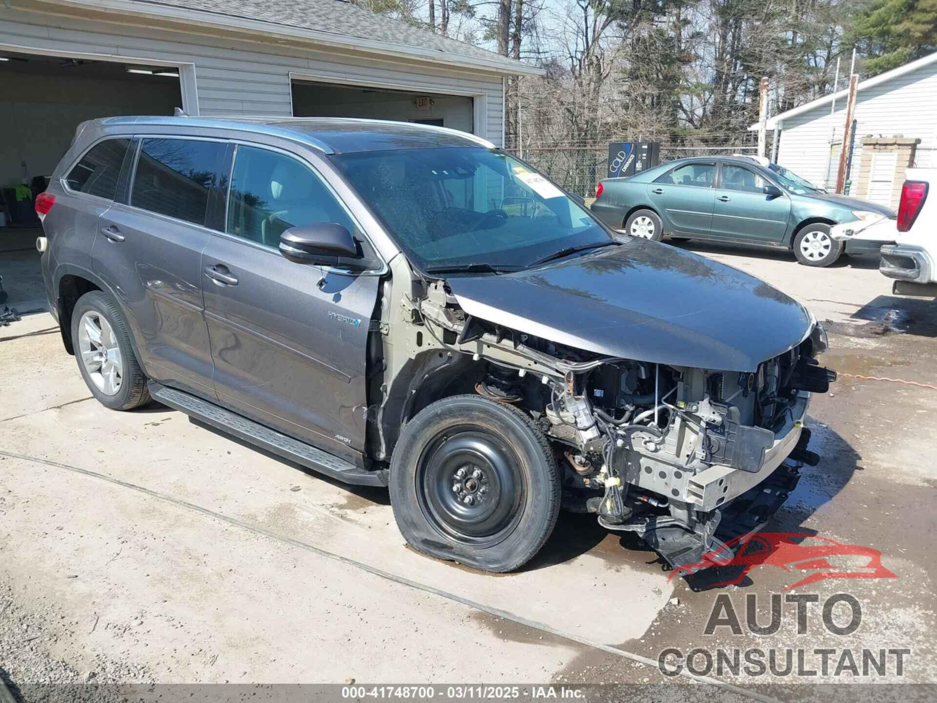 TOYOTA HIGHLANDER HYBRID 2018 - 5TDDGRFHXJS043578