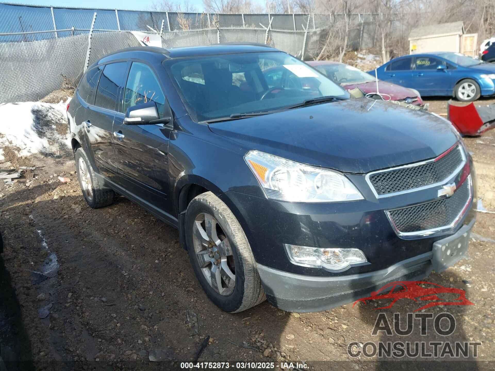 CHEVROLET TRAVERSE 2012 - 1GNKVGEDXCJ195545