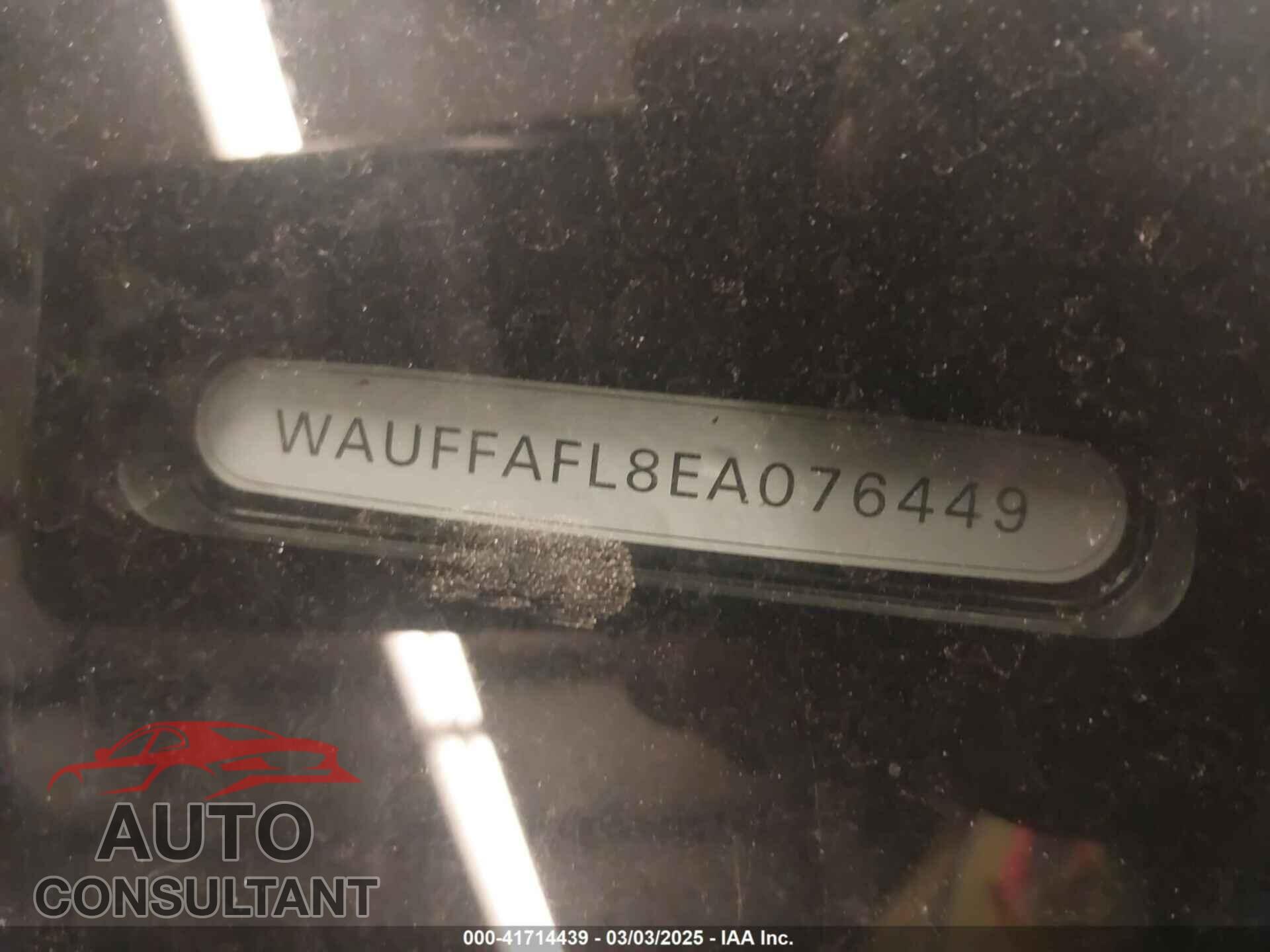 AUDI A4 2014 - WAUFFAFL8EA076449