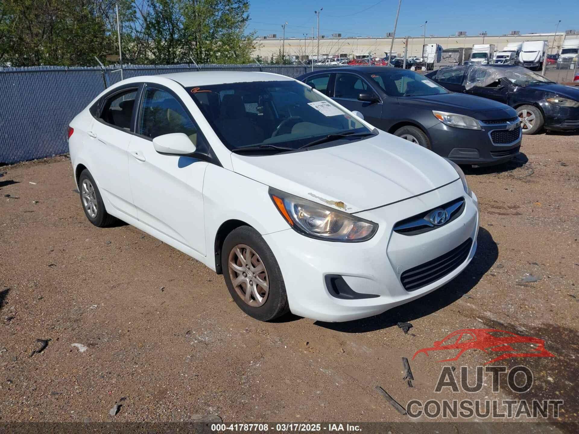 HYUNDAI ACCENT 2013 - KMHCT4AE1DU446707