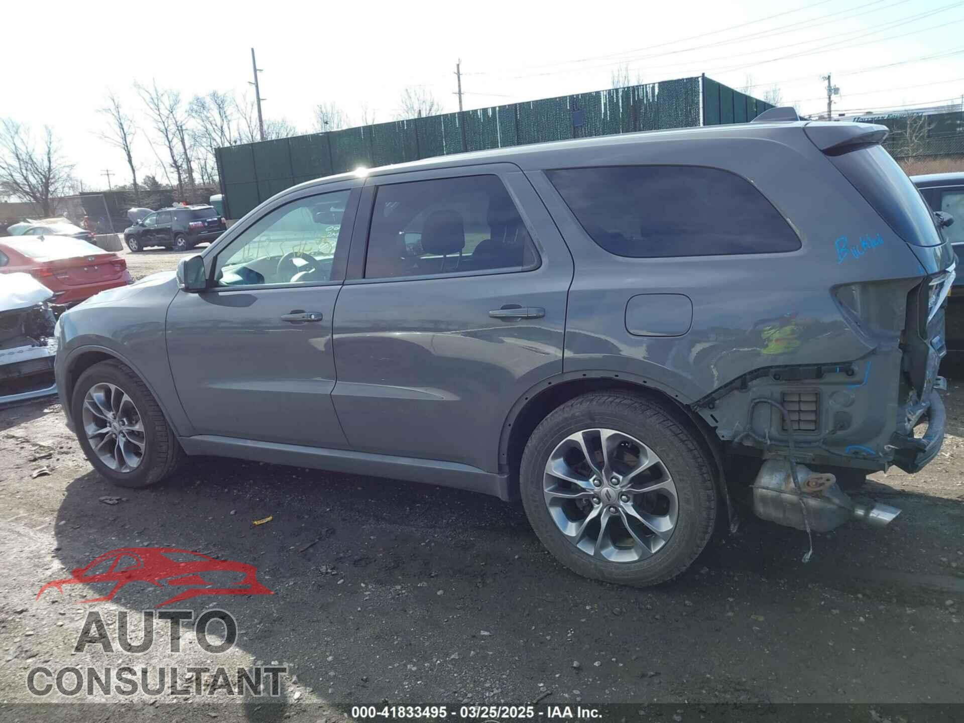 DODGE DURANGO 2019 - 1C4SDJCT3KC745075