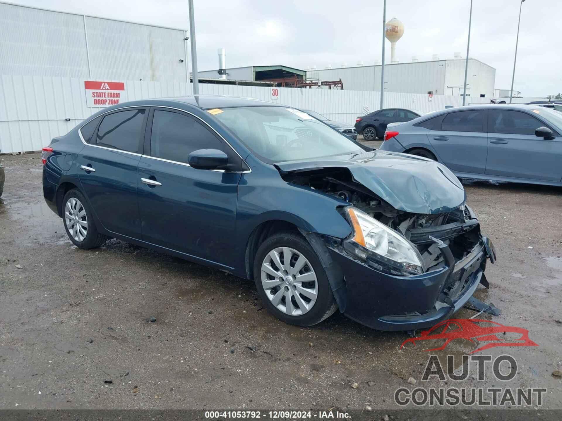 NISSAN SENTRA 2014 - 3N1AB7AP1EY215681