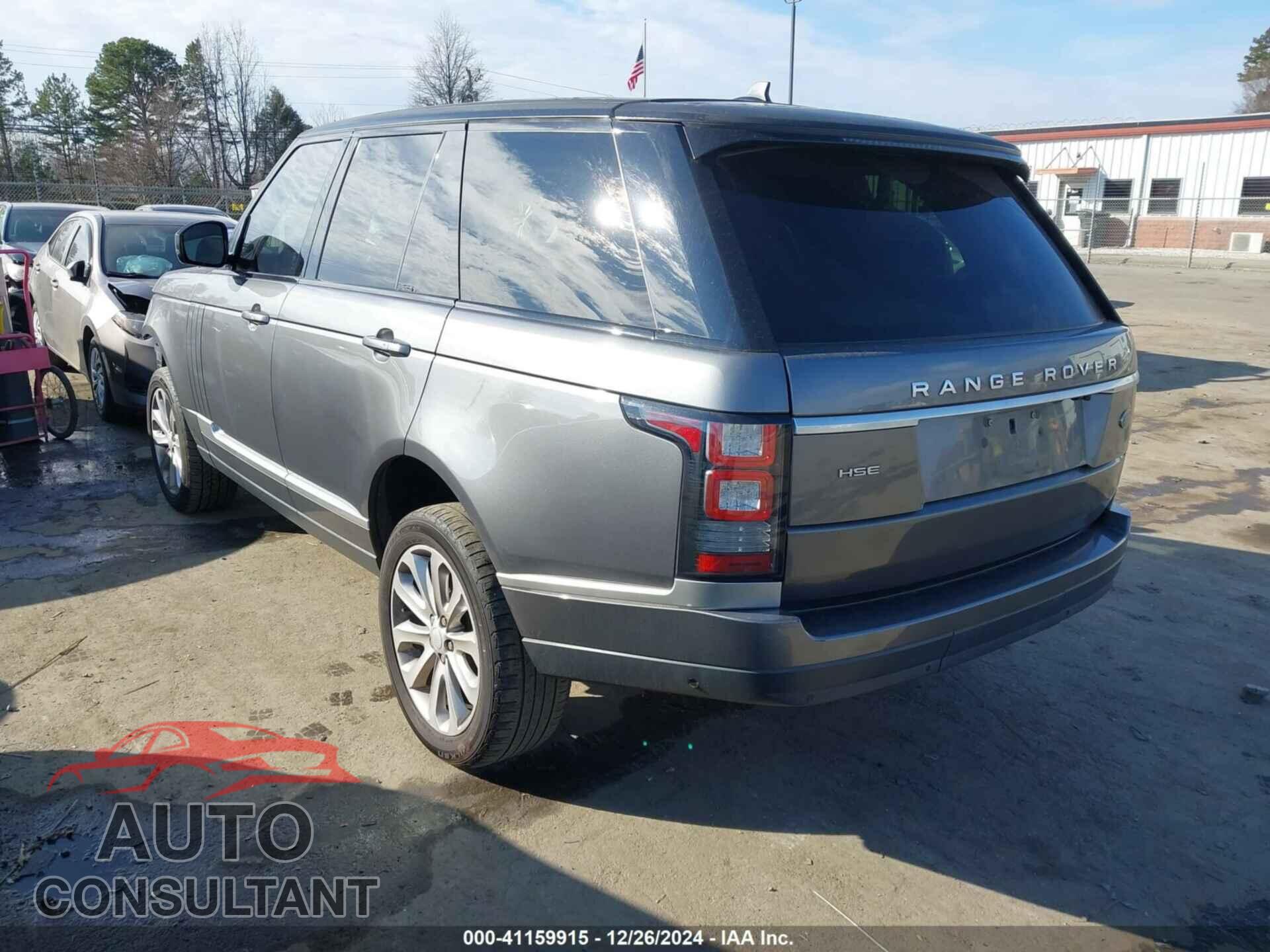 LAND ROVER RANGE ROVER 2016 - SALGS2VF4GA258388