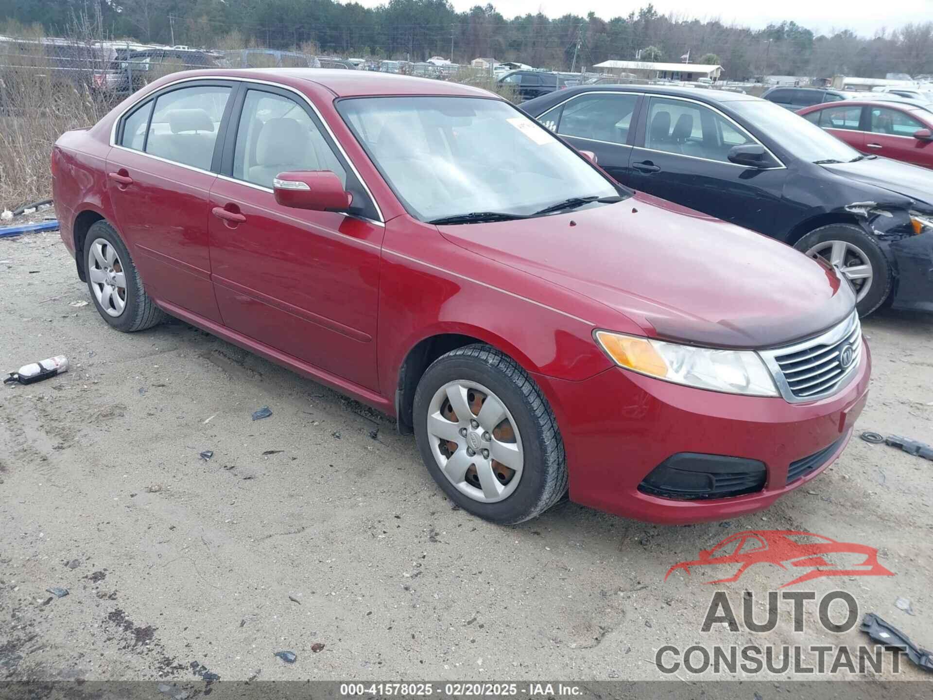 KIA OPTIMA 2009 - KNAGE228795332187