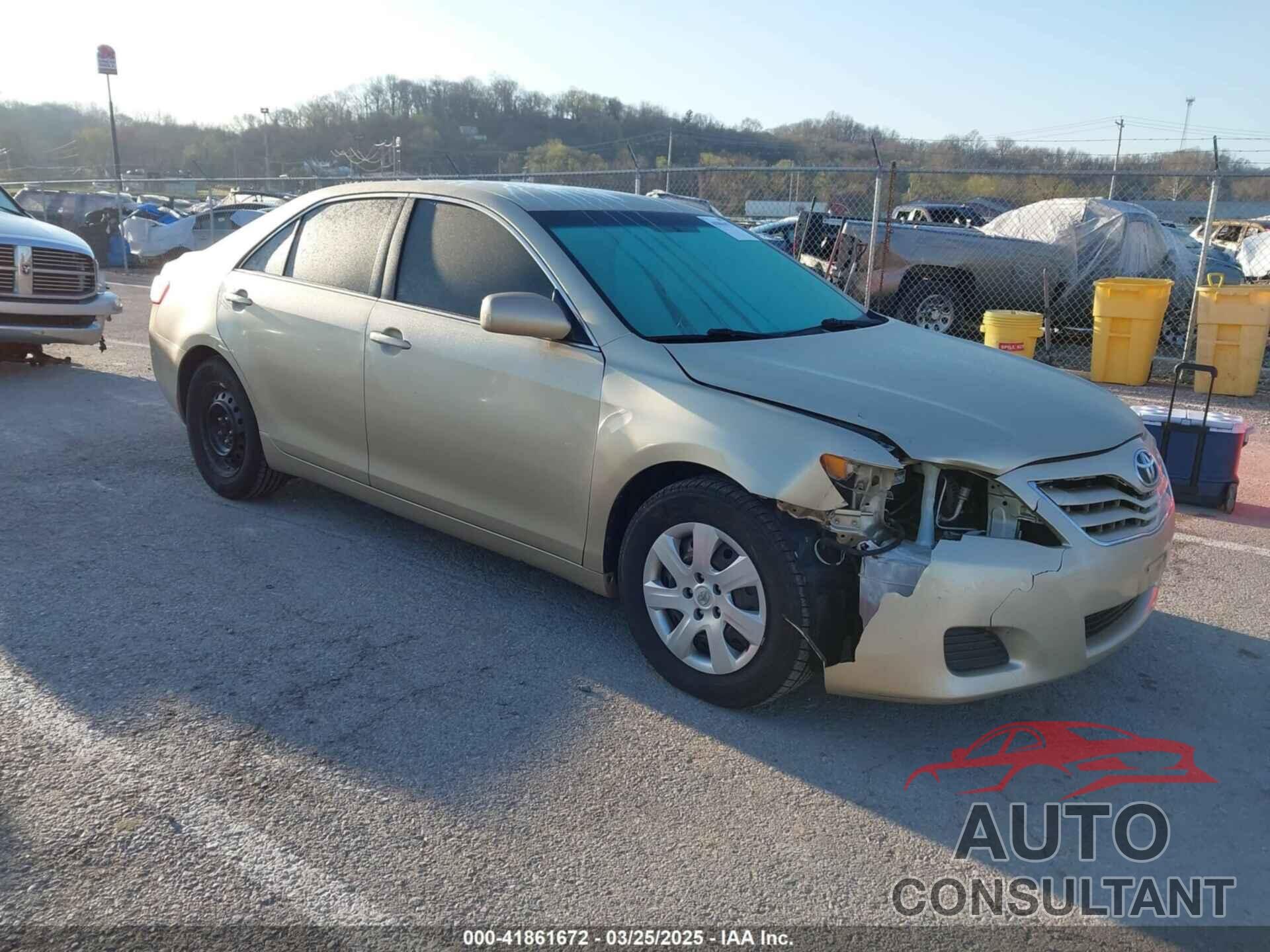 TOYOTA CAMRY 2010 - 4T4BF3EK6AR062842