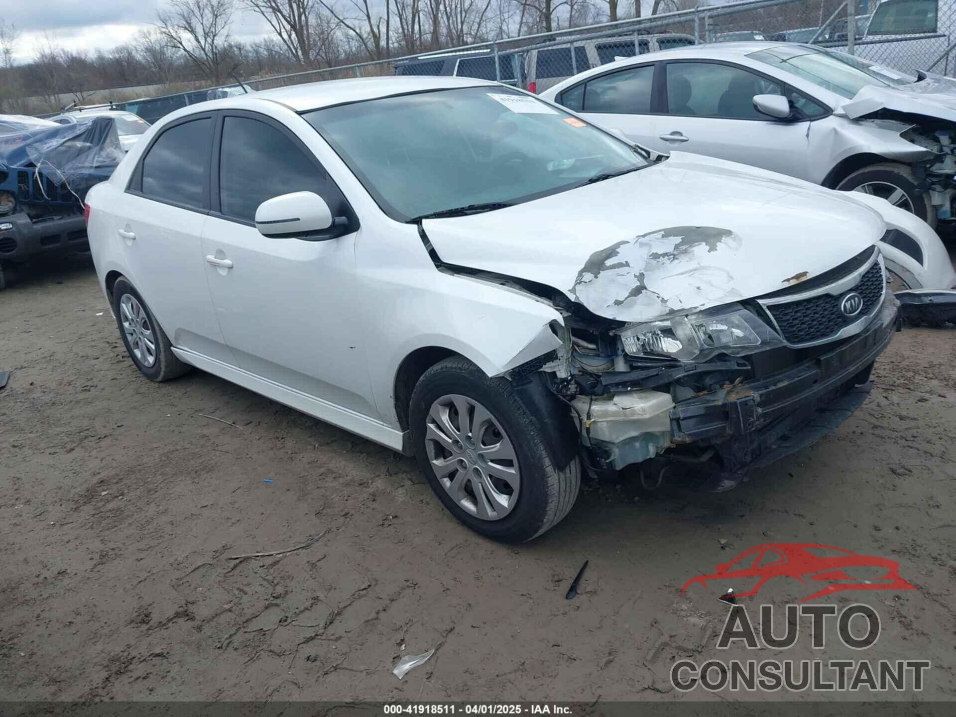 KIA FORTE 2012 - KNAFU4A20C5624617