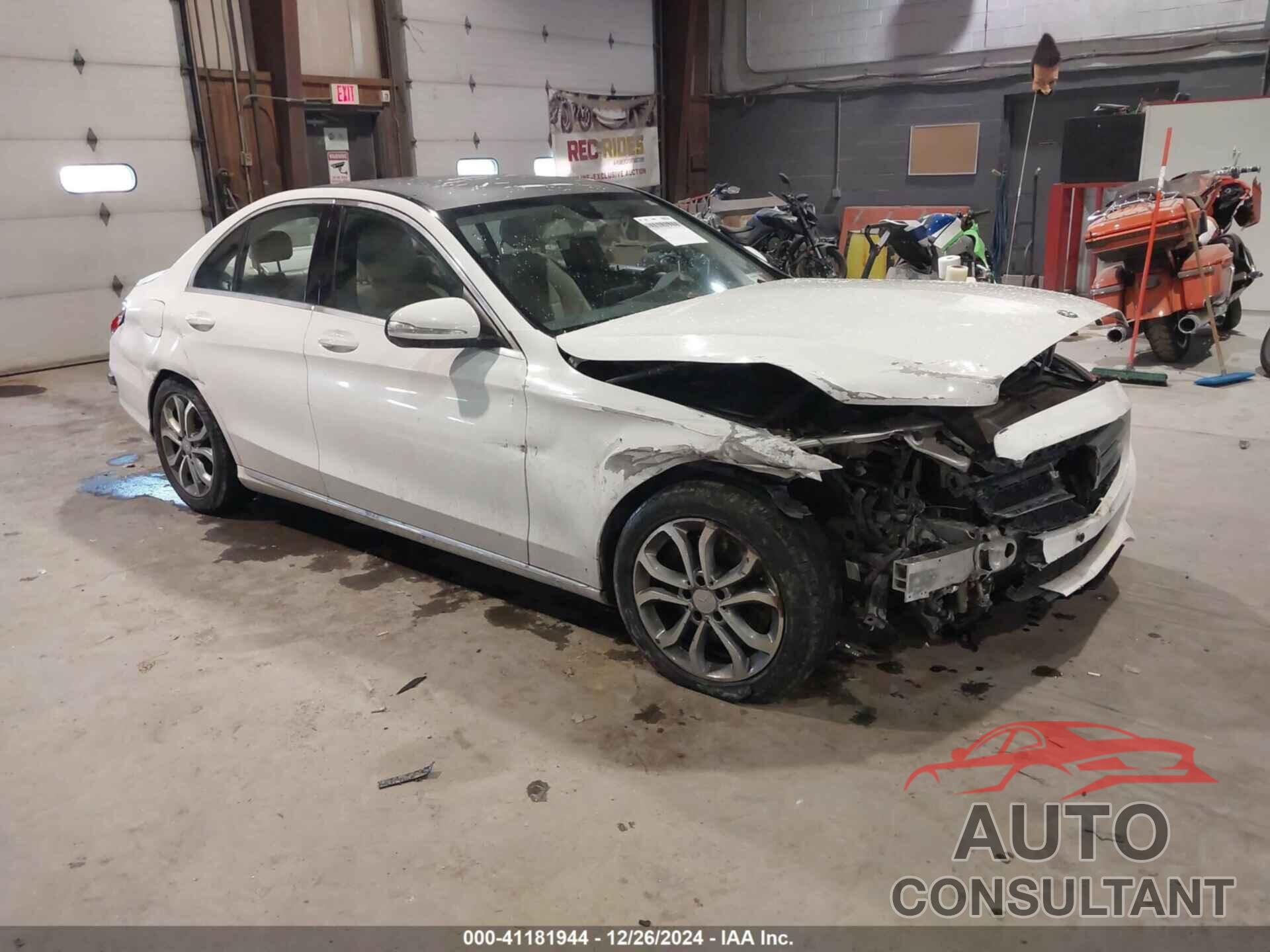 MERCEDES-BENZ C 300 2015 - 55SWF4JB7FU080812
