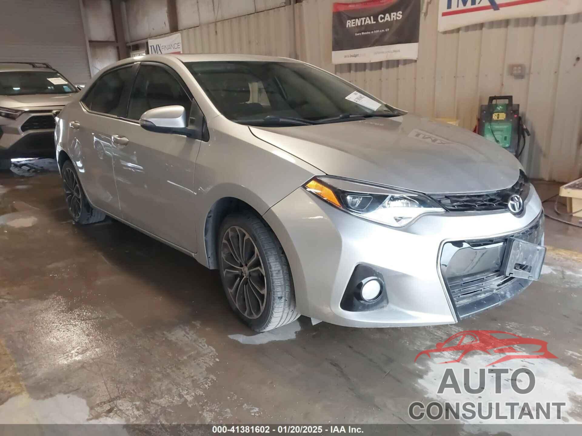 TOYOTA COROLLA 2014 - 2T1BURHE1EC121988