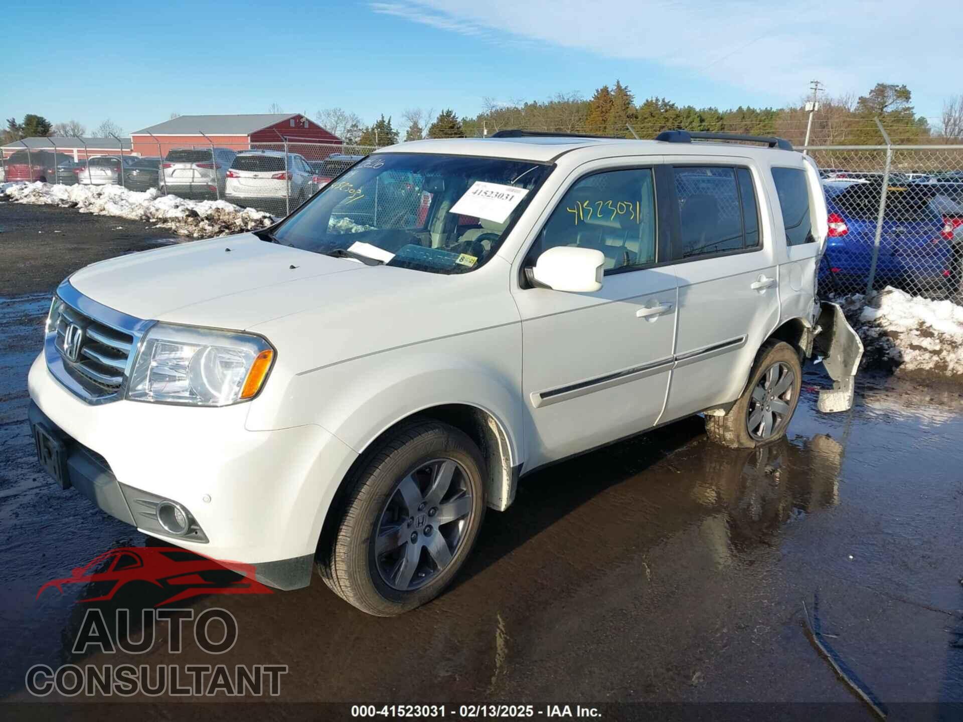 HONDA PILOT 2012 - 5FNYF4H97CB018142