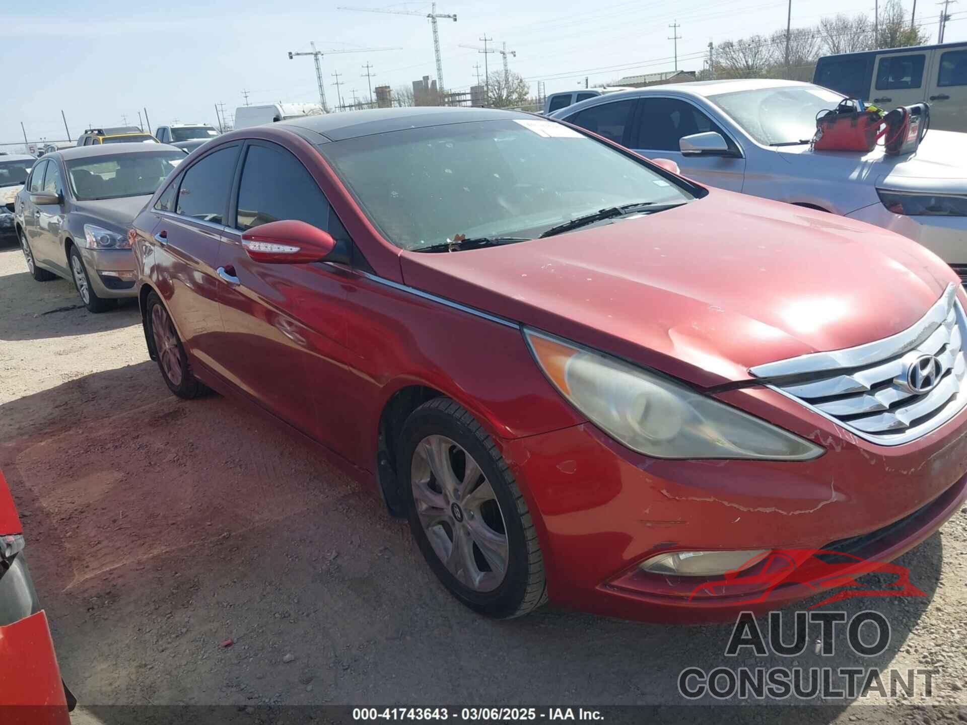 HYUNDAI SONATA 2012 - 5NPEC4AC7CH347068