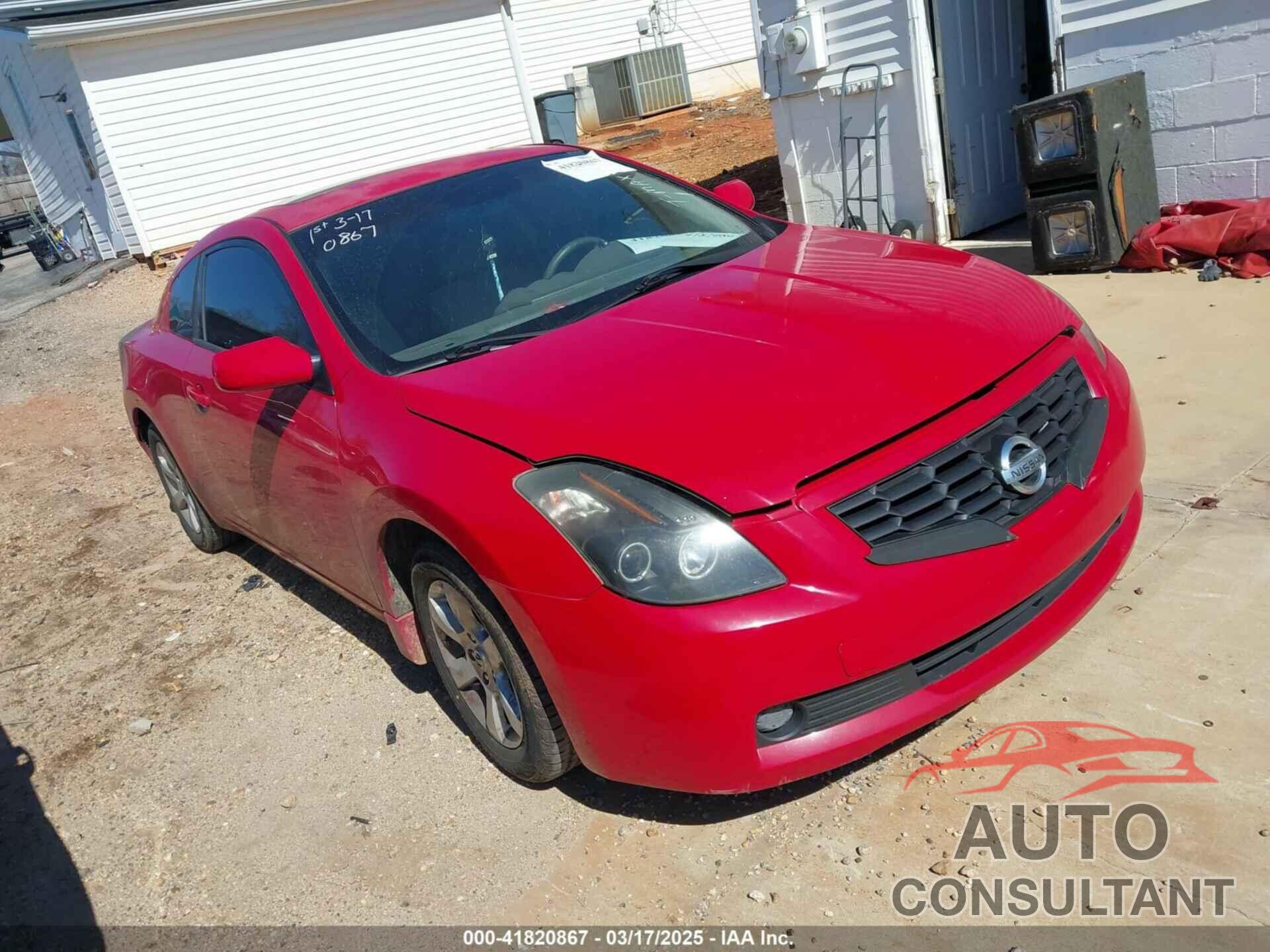 NISSAN ALTIMA 2009 - 1N4AL24E19C102809