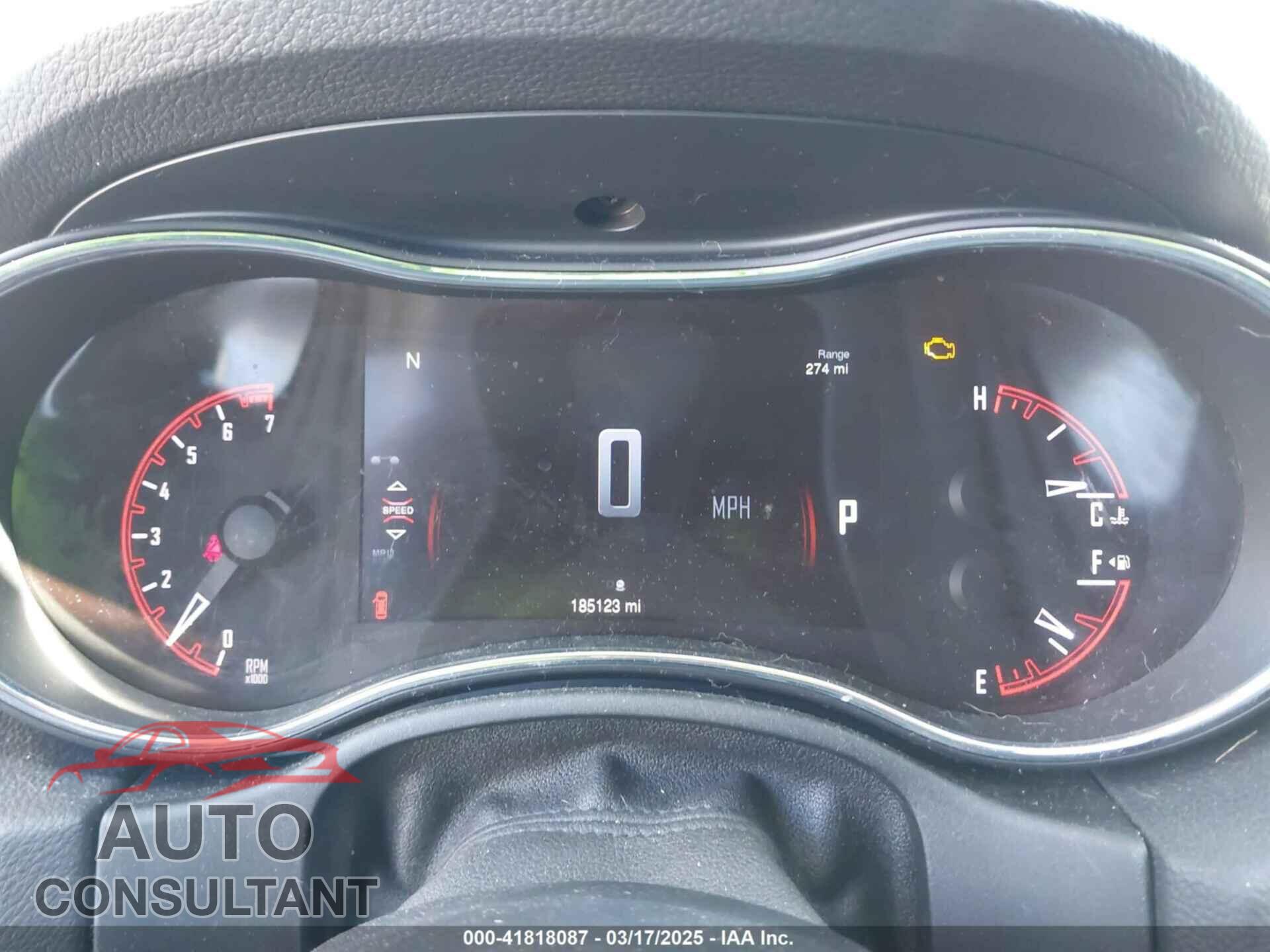 DODGE DURANGO 2015 - 1C4RDJDG0FC702996