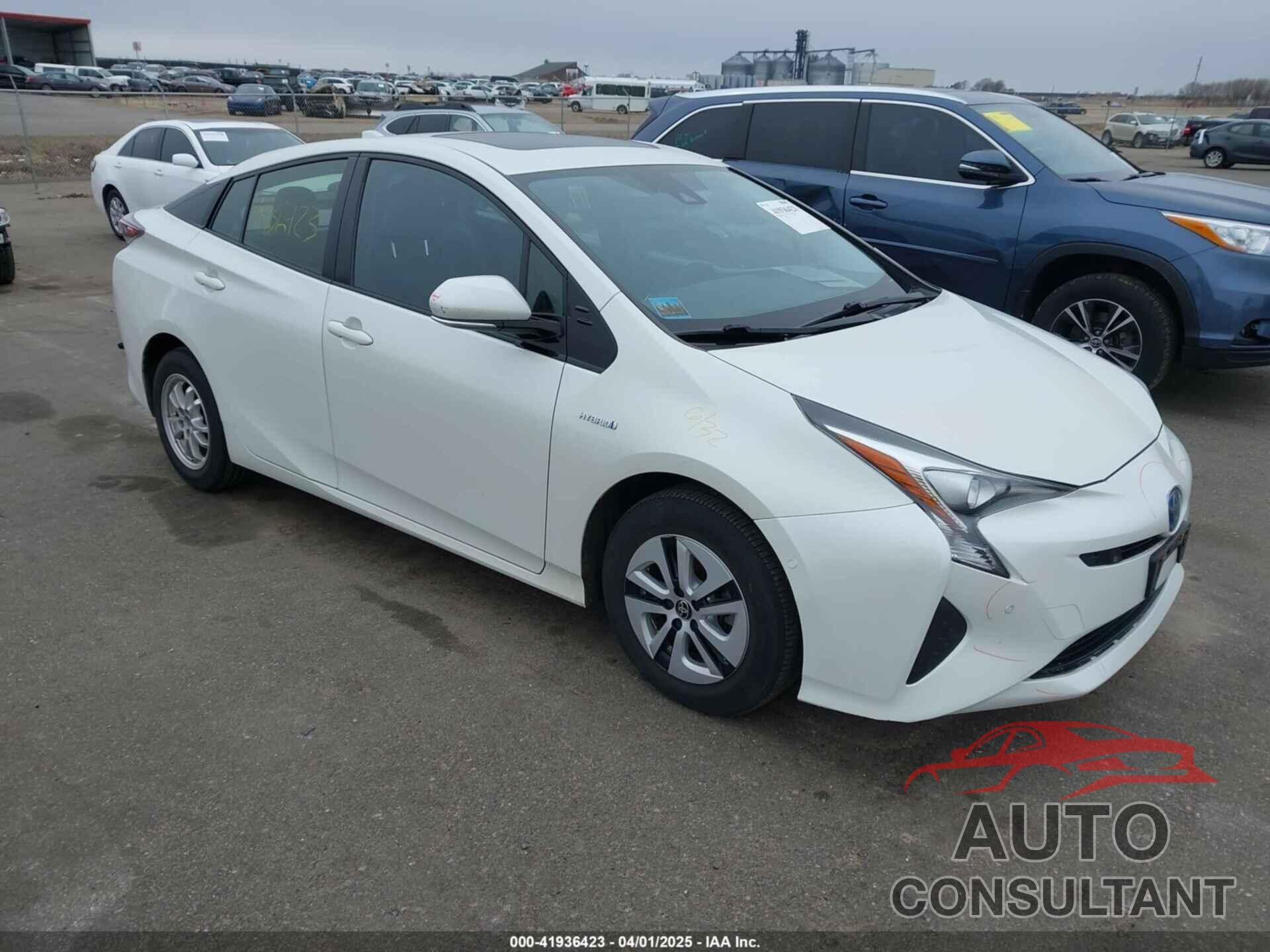 TOYOTA PRIUS 2016 - JTDKARFUXG3026652