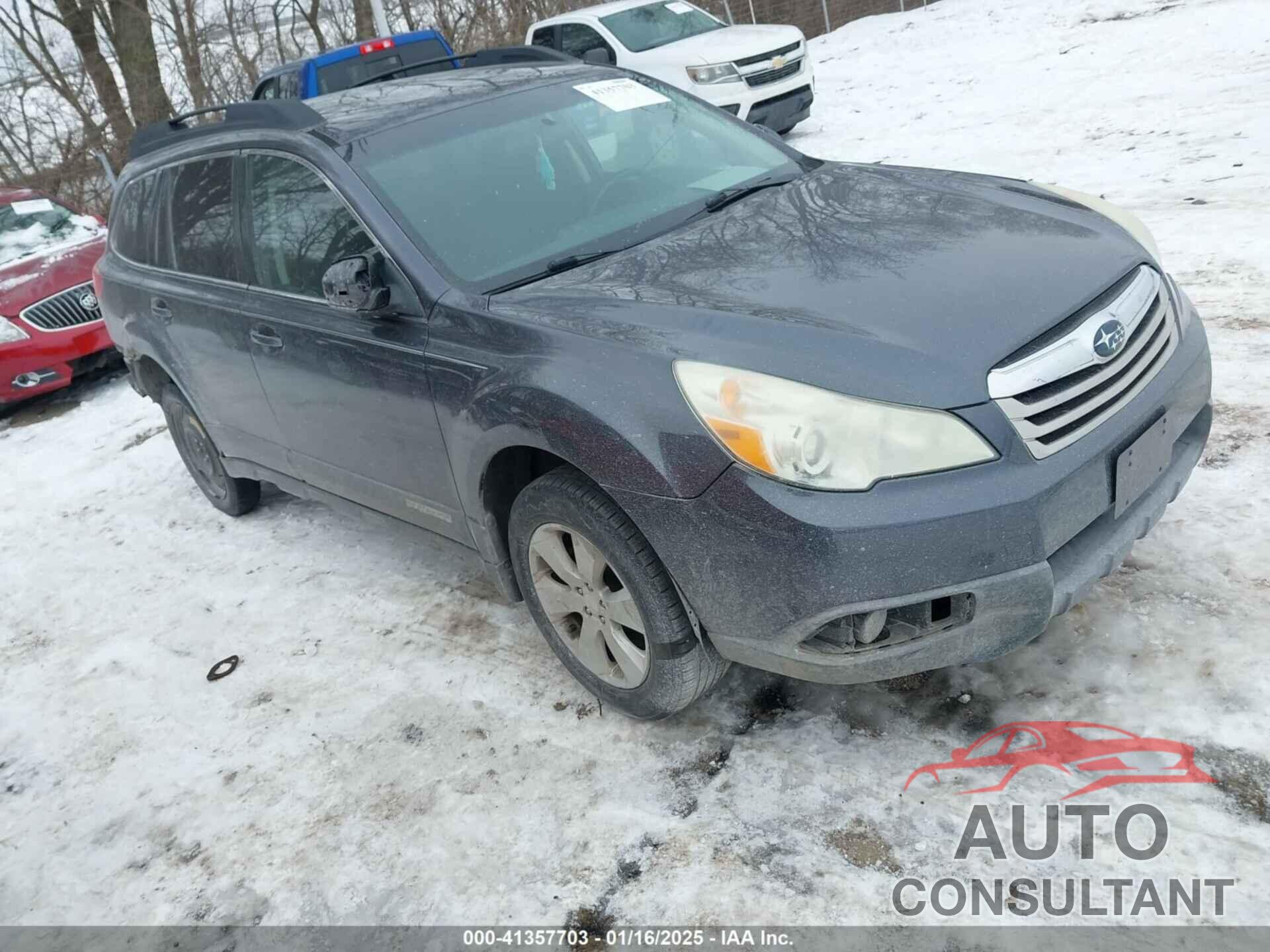 SUBARU OUTBACK 2012 - 4S4BRBCC8C3231811