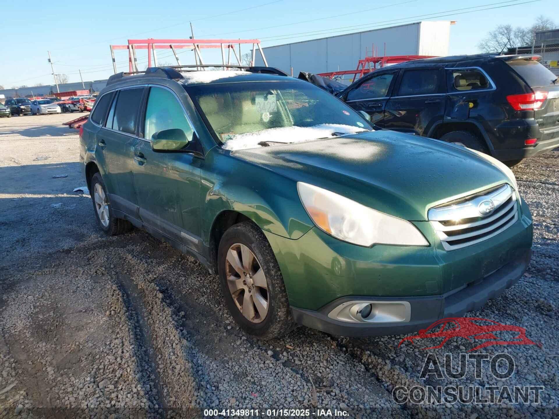 SUBARU OUTBACK 2010 - 4S4BRBGC0A3365963