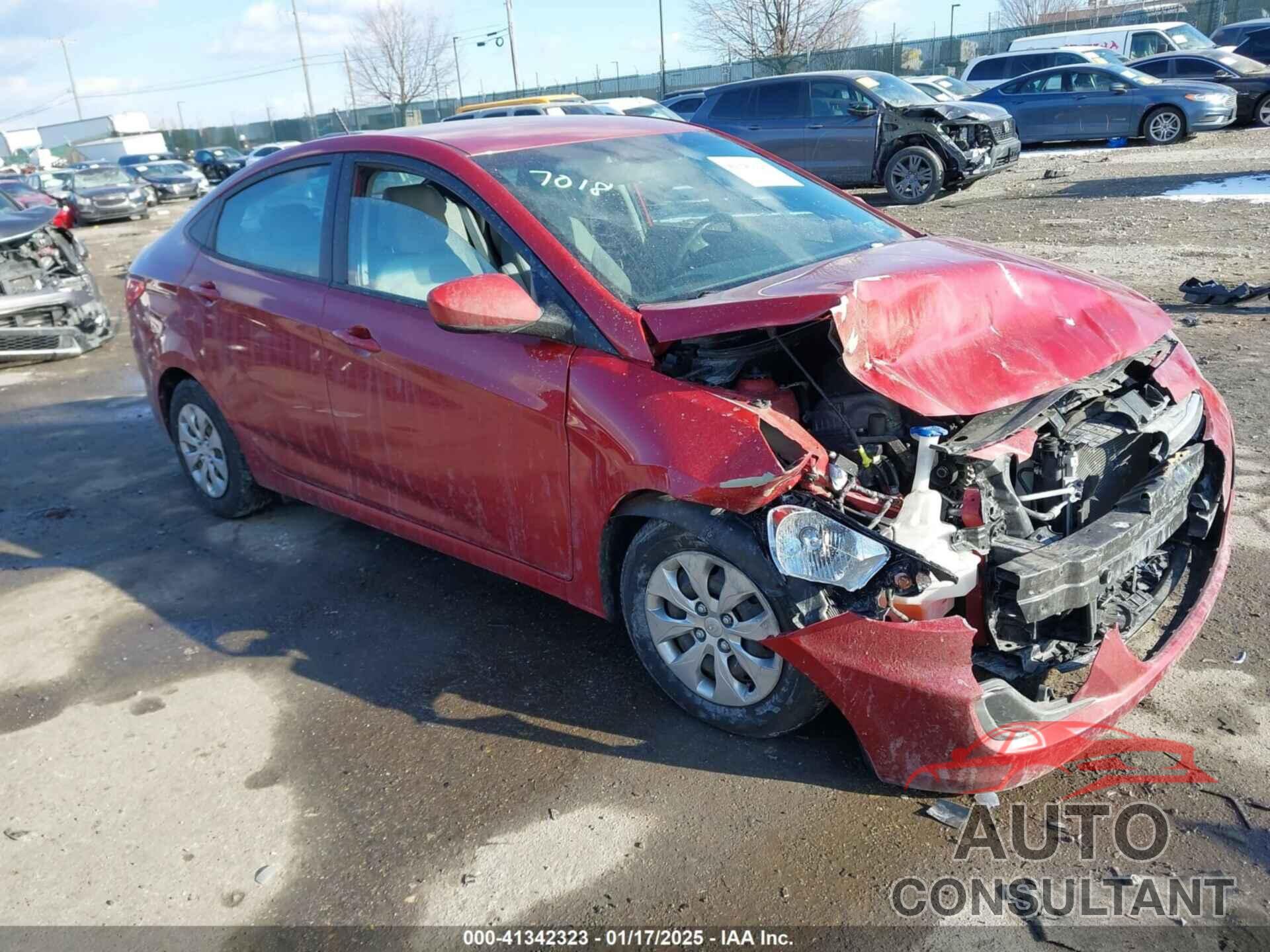 HYUNDAI ACCENT 2017 - KMHCT4AE1HU361422