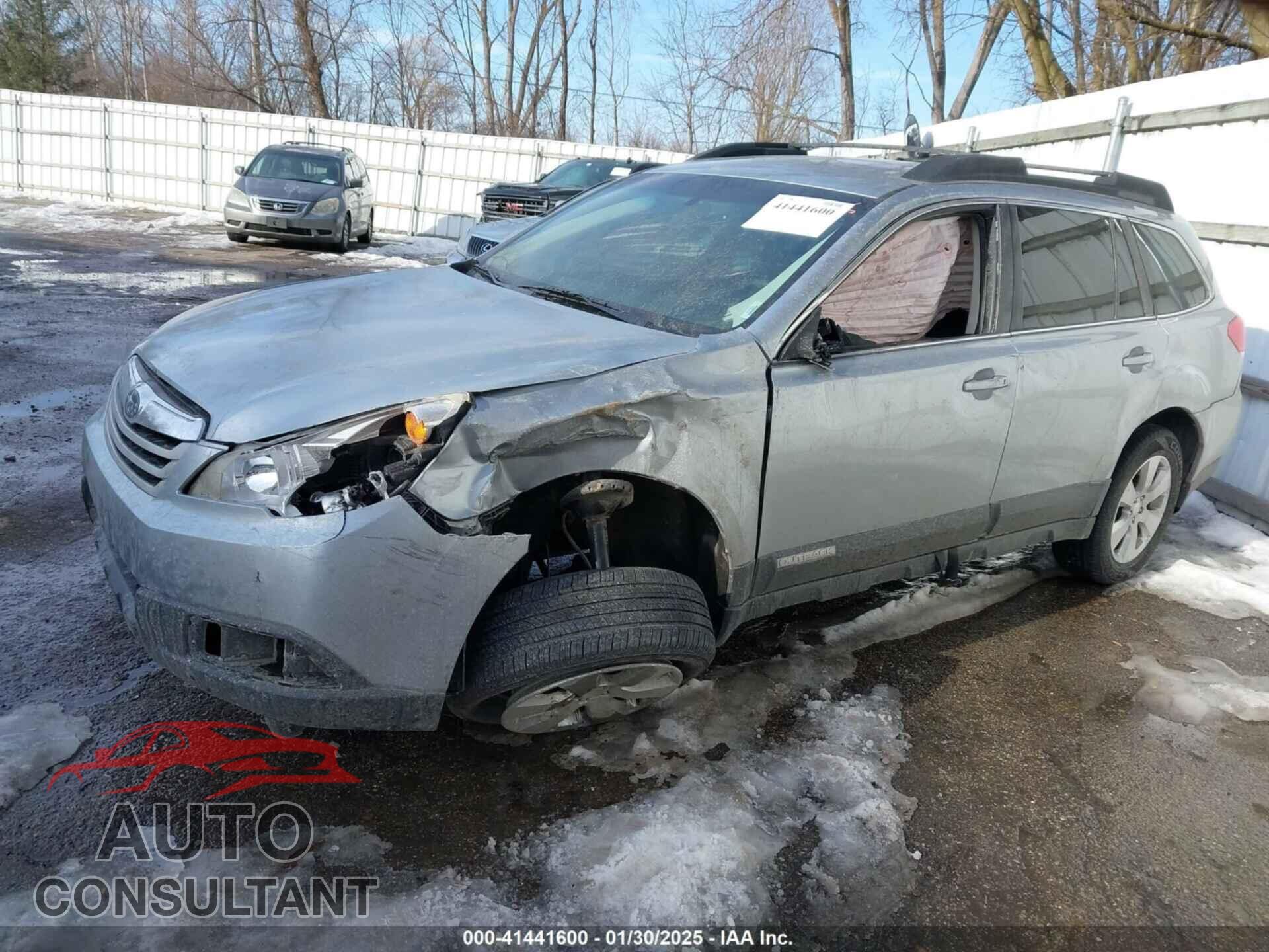 SUBARU OUTBACK 2012 - 4S4BRBCC0C3258131