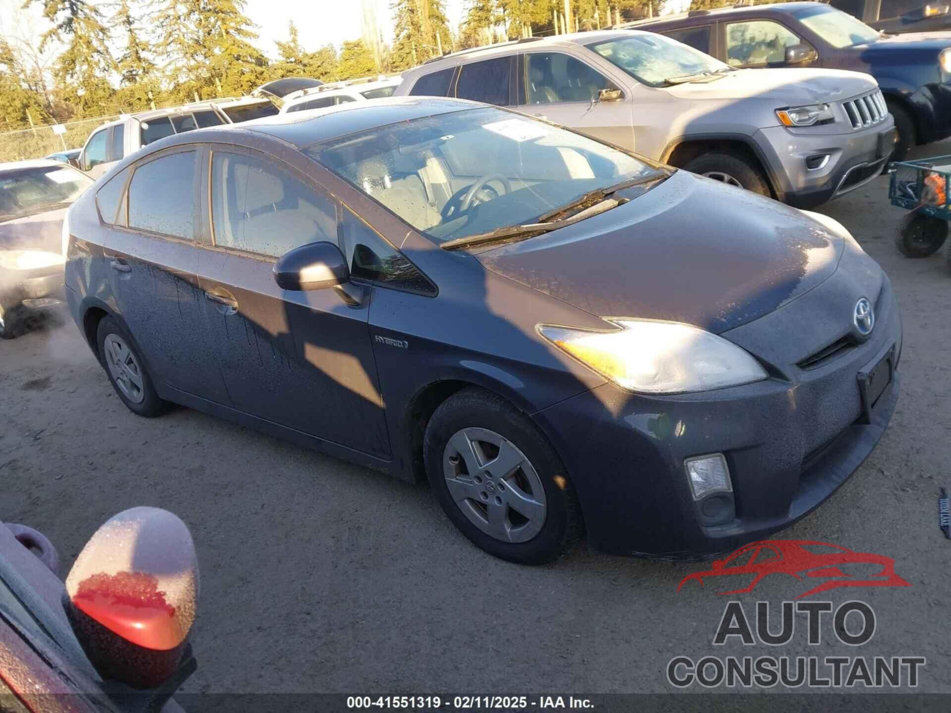 TOYOTA PRIUS 2011 - JTDKN3DU9B5364352