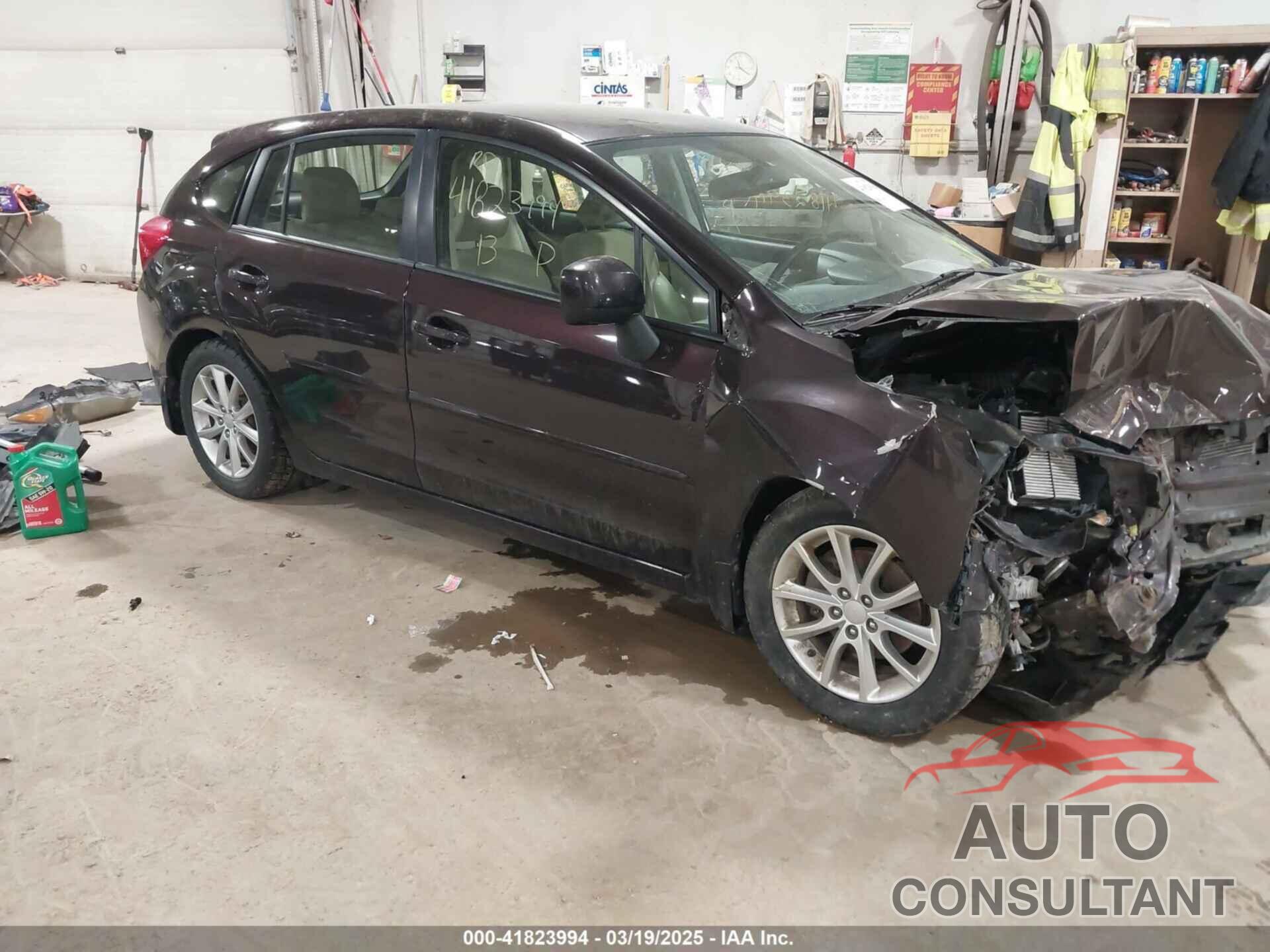 SUBARU IMPREZA 2013 - JF1GPAC6XDH205189