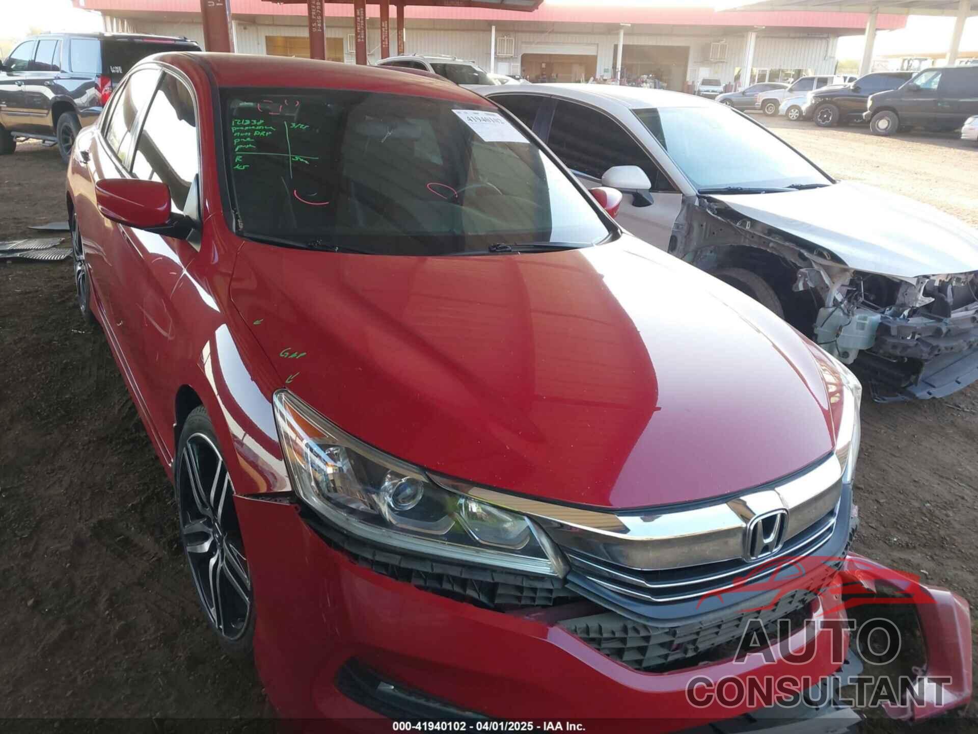 HONDA ACCORD 2016 - 1HGCR2F57GA135287