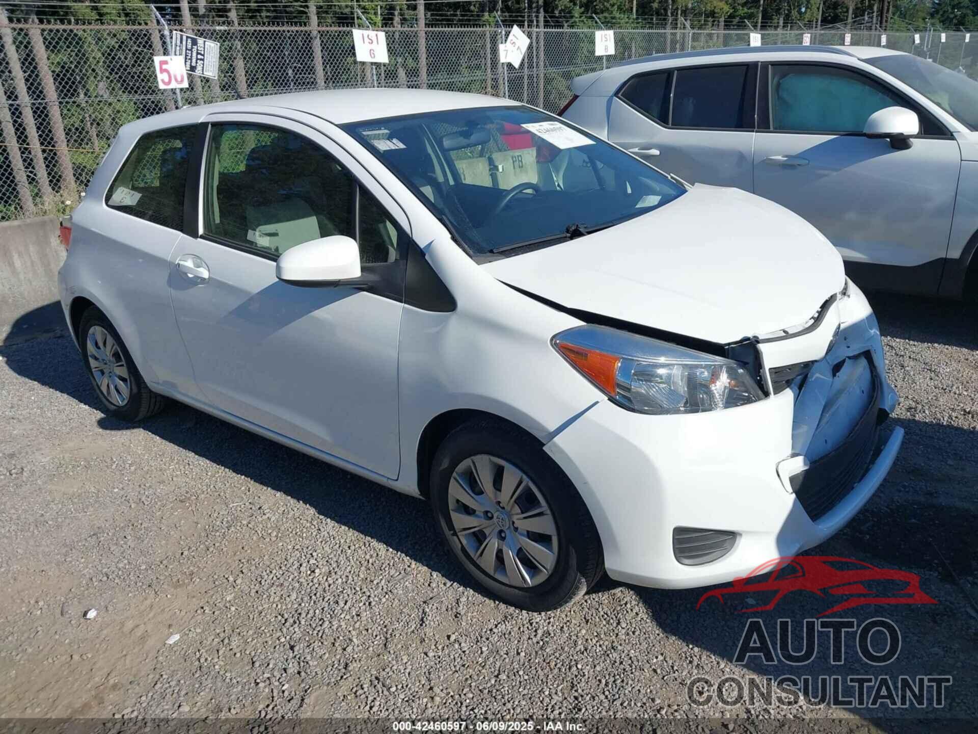 TOYOTA YARIS 2013 - JTDJTUD31DD555786