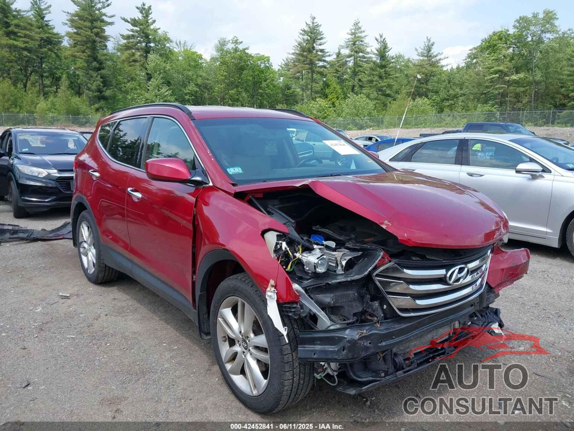 HYUNDAI SANTA FE 2013 - 5XYZUDLA5DG021014