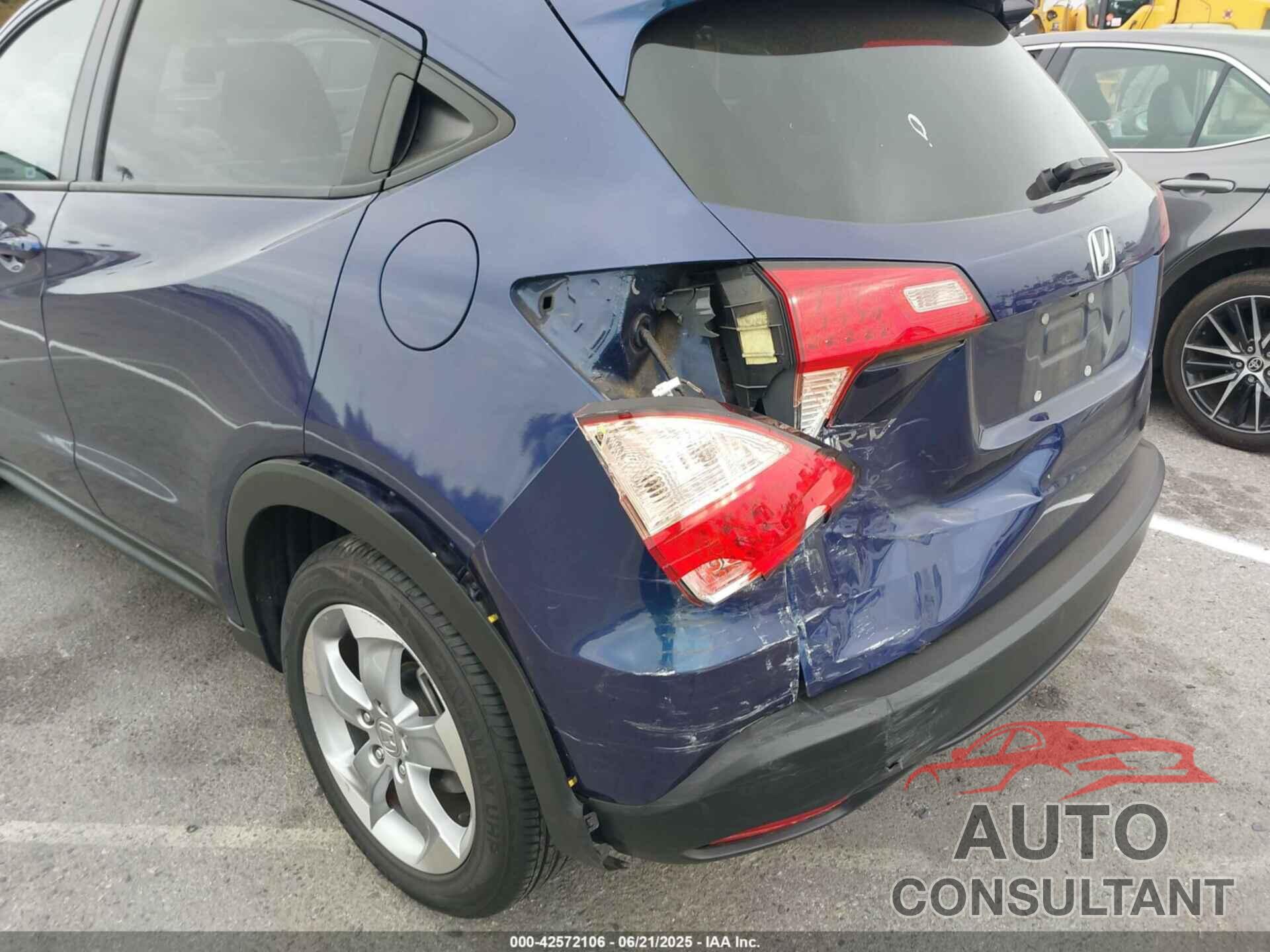 HONDA HR-V 2017 - 3CZRU5H54HG708942