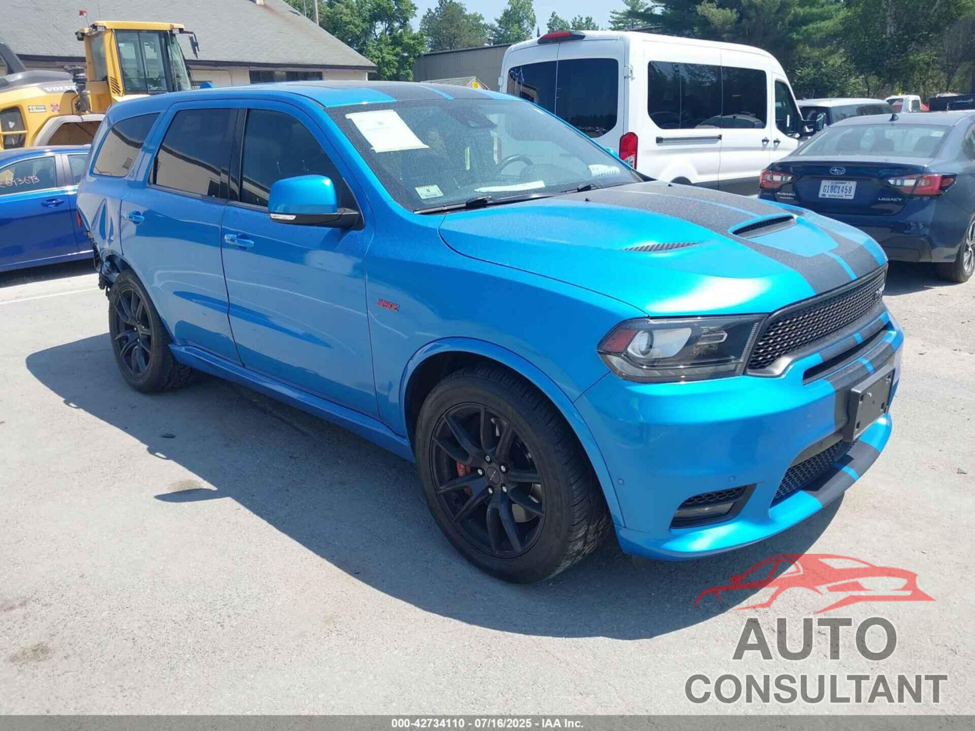 DODGE DURANGO 2018 - 1C4SDJGJ3JC416058